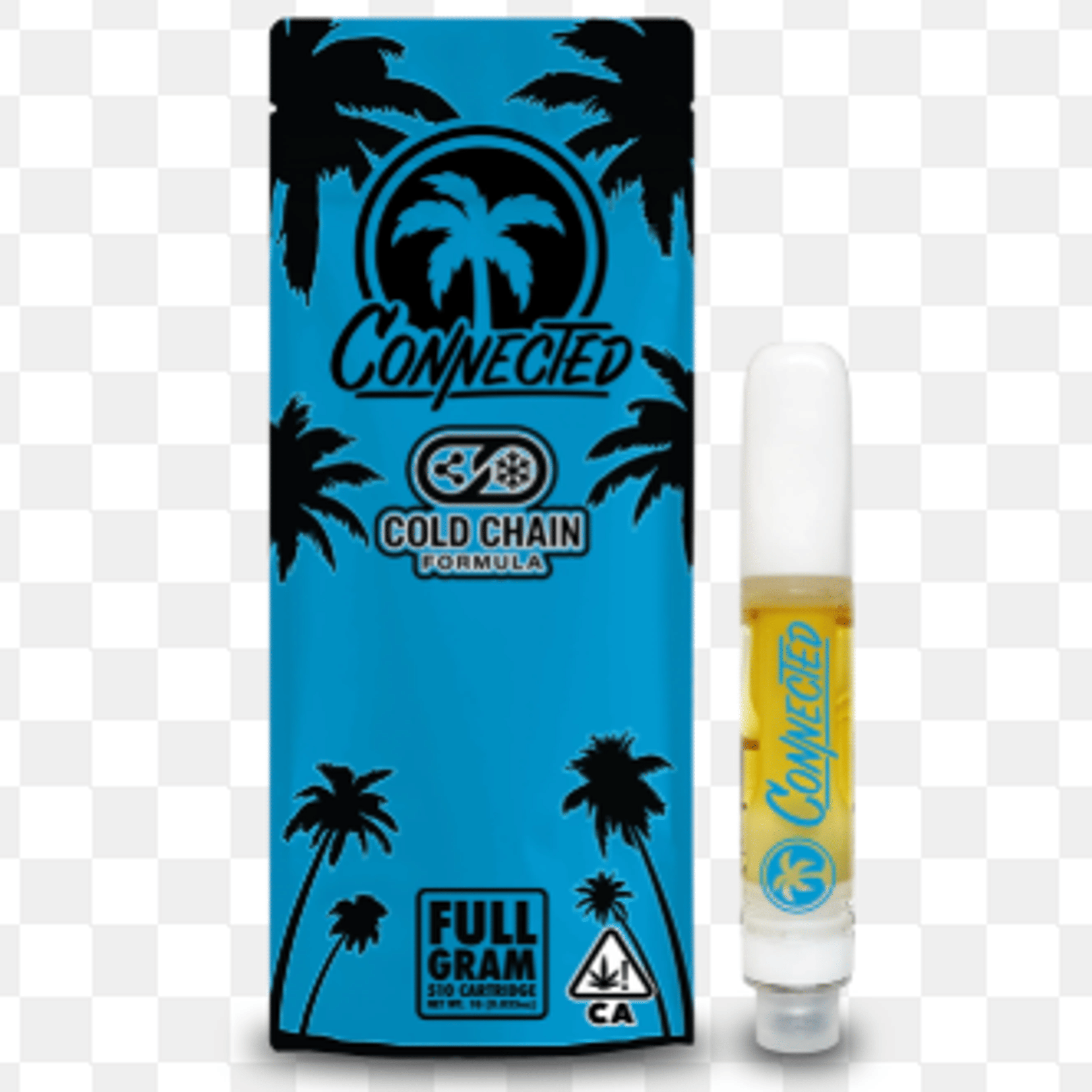 Connected: Gelonade - Cold Chain 510 1g Cartridge - Connected Cannabis Co. - - $58 - Standard Cartridges