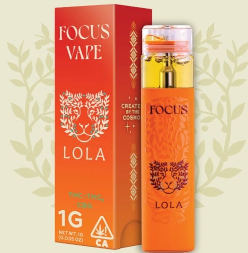 Focus - Disposable - Lola - One Gram - $19.99 - Disposable Vape (All-In-One, Battery Built-In)