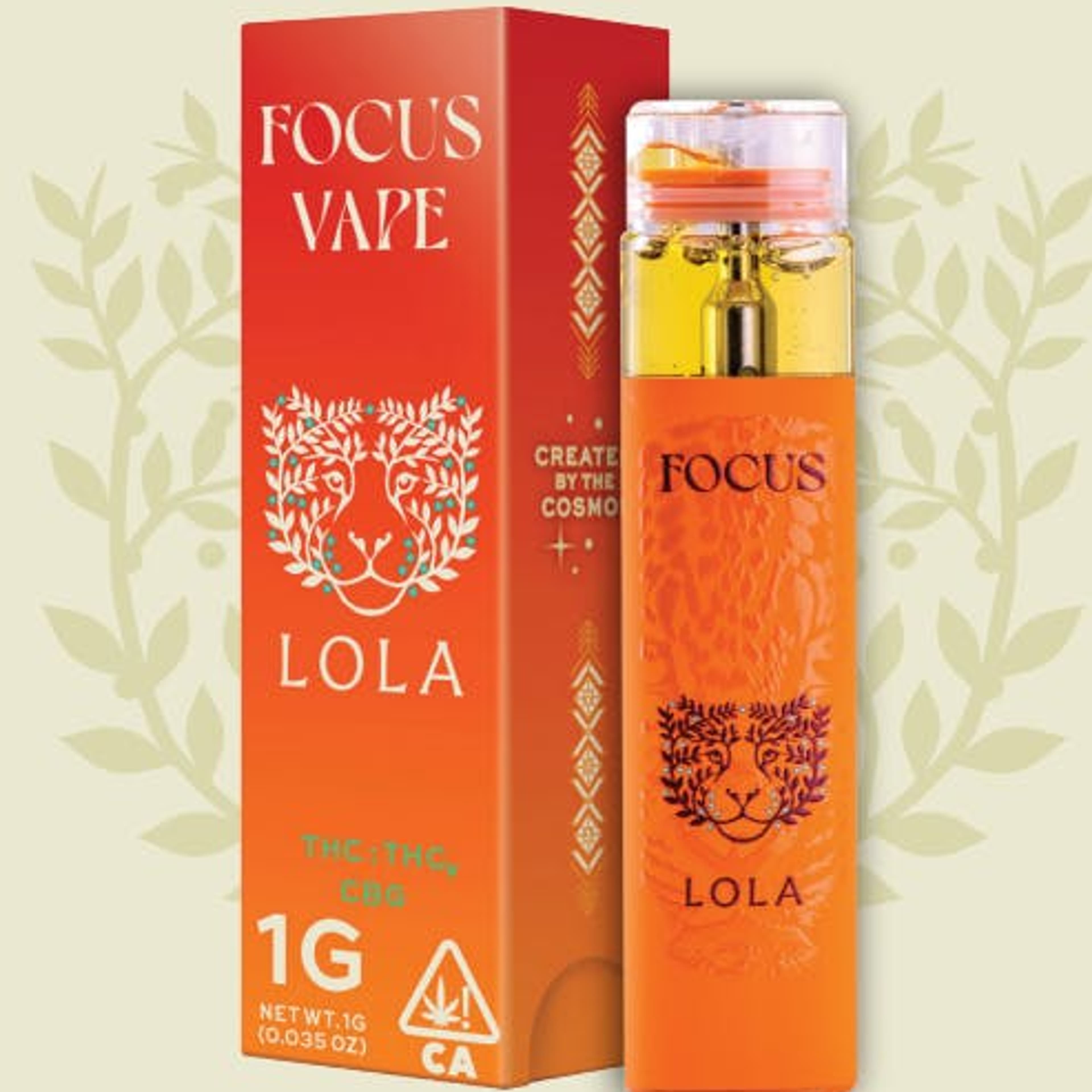 Focus - Disposable - Lola - One Gram - $19.99 - Disposable Vape (All-In-One, Battery Built-In)