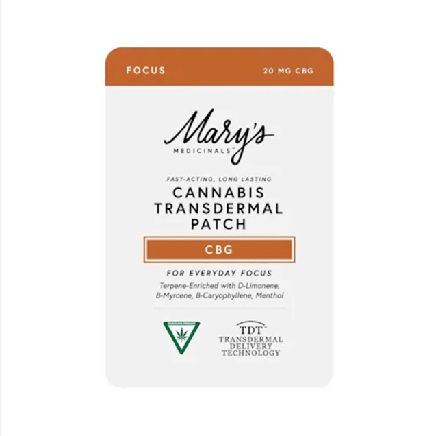 CBG - Transdermal Patch - 20mg