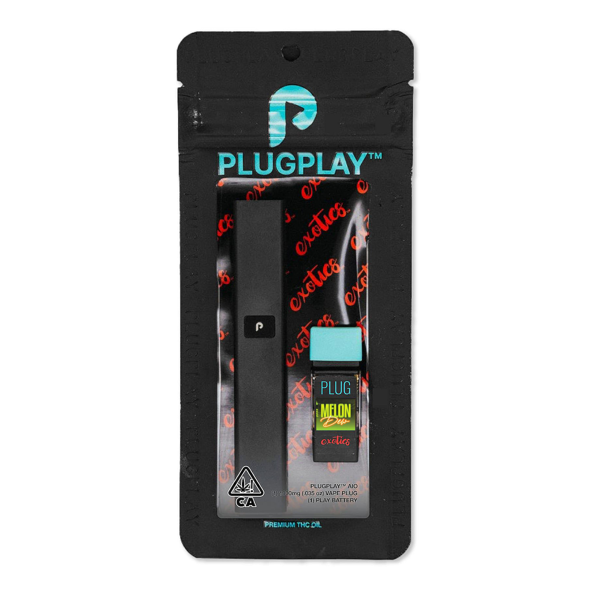 Melon Dew (H) Starter Kit - 1g - PlugPlay - Melon Dew (H) AIO - $36.50 - Cartridges