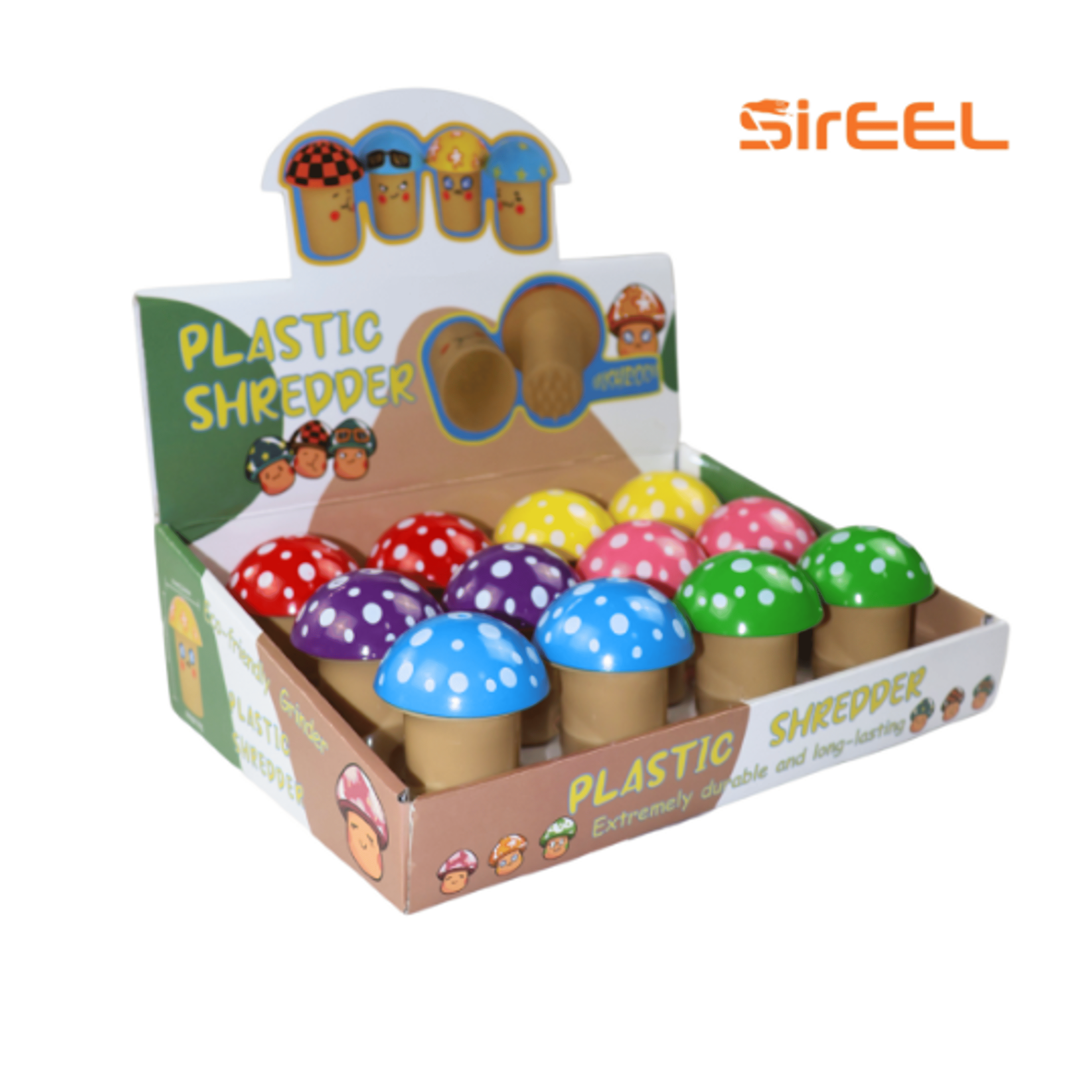 ShroomStash 2pc Eco Friendly Grinder - SirEEL - - $5 - Accessories