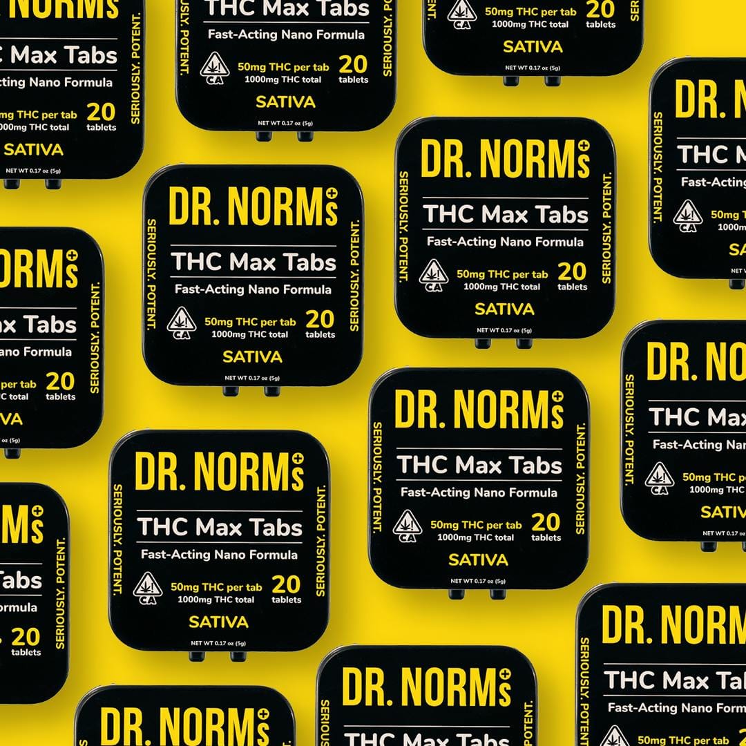 THC Sativa MAX Tablets - Dr. Norm's -  - $45 - Edibles