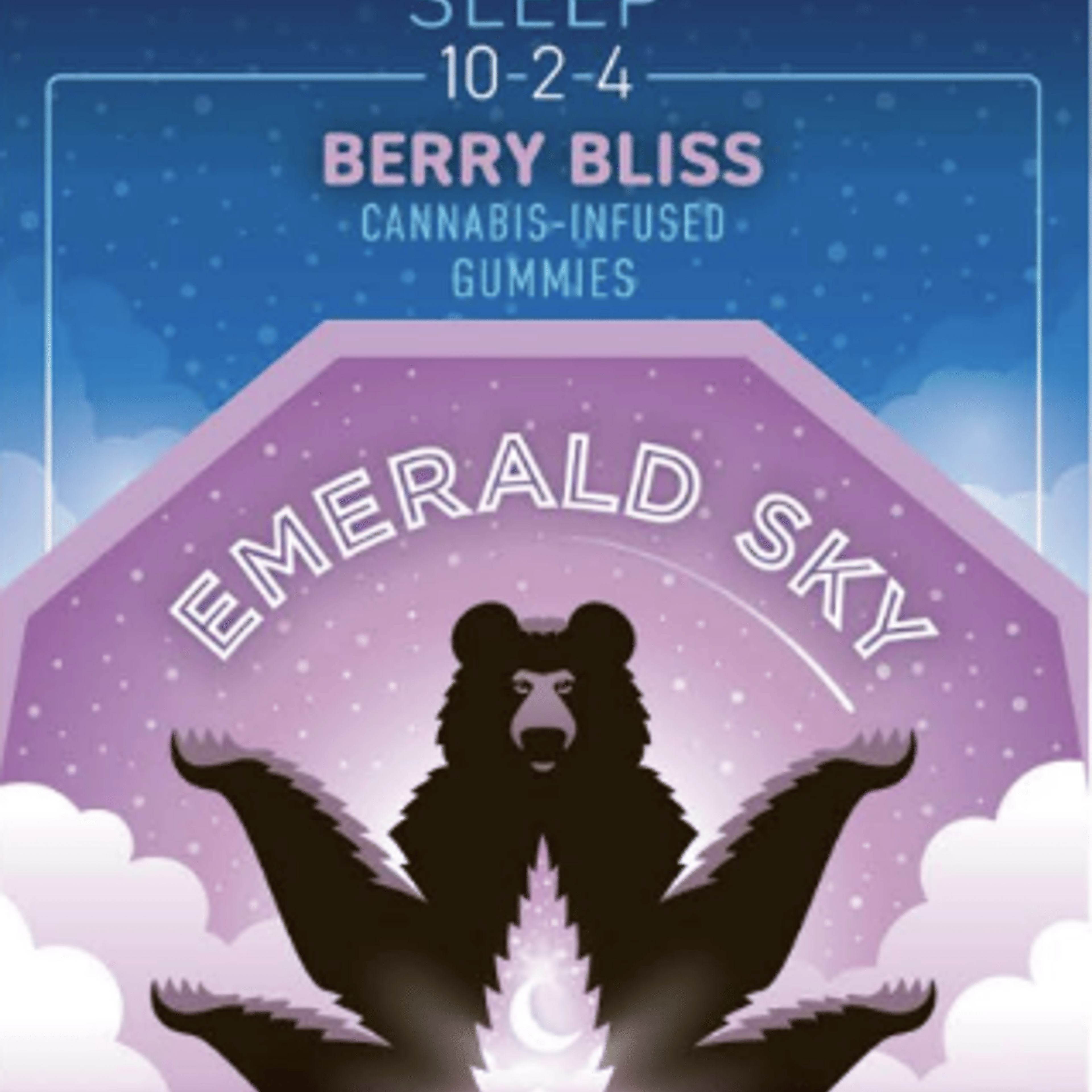 Emerald Sky Gummies - Emerald Sky - Mellow Melon 2:2:10 - $12 - Edibles