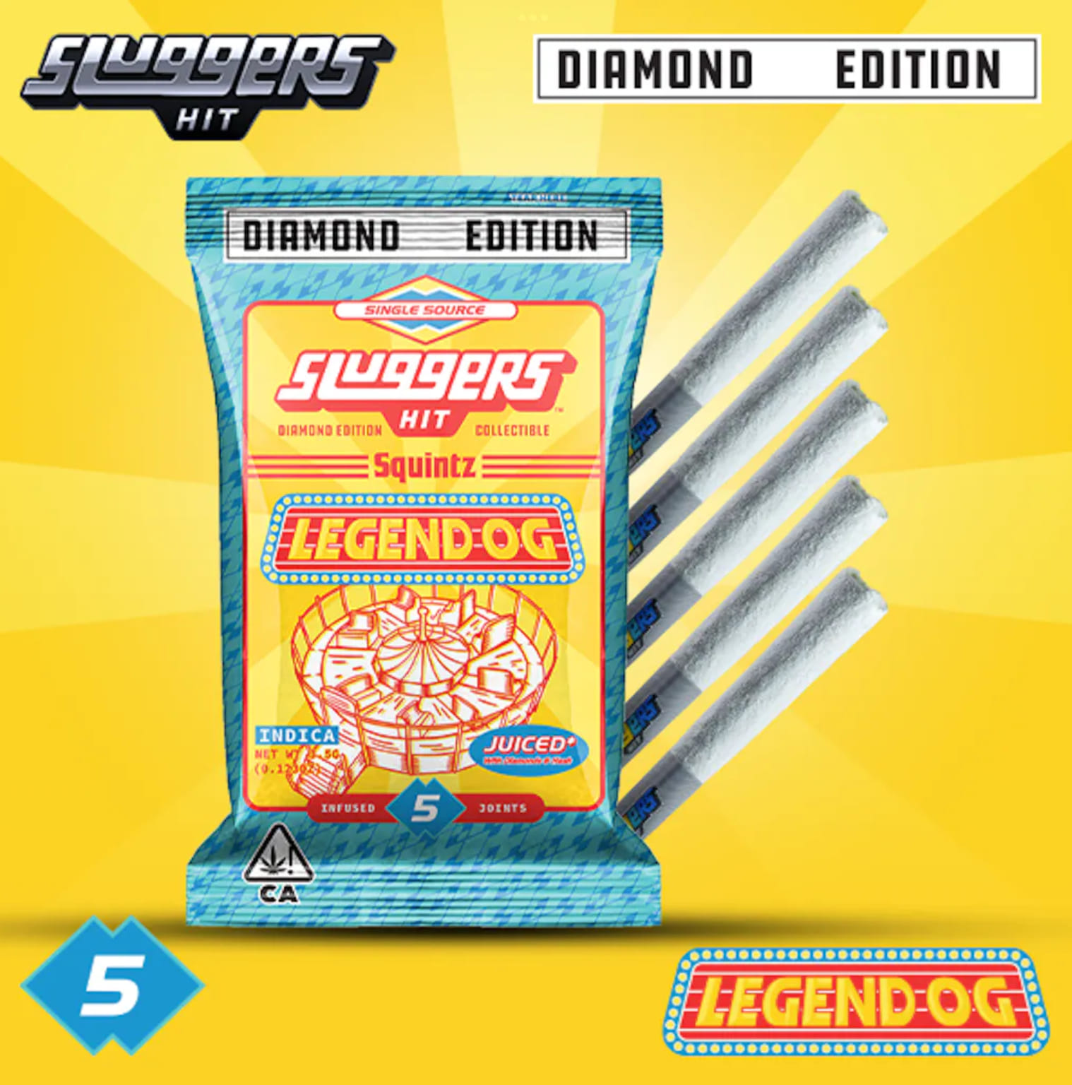 Sluggers — Legend OG 5pck
