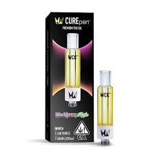 Blackberry Kush - 1G CUREpen Cartridge - West Coast Cure -  - $22 - Vapes/PODS