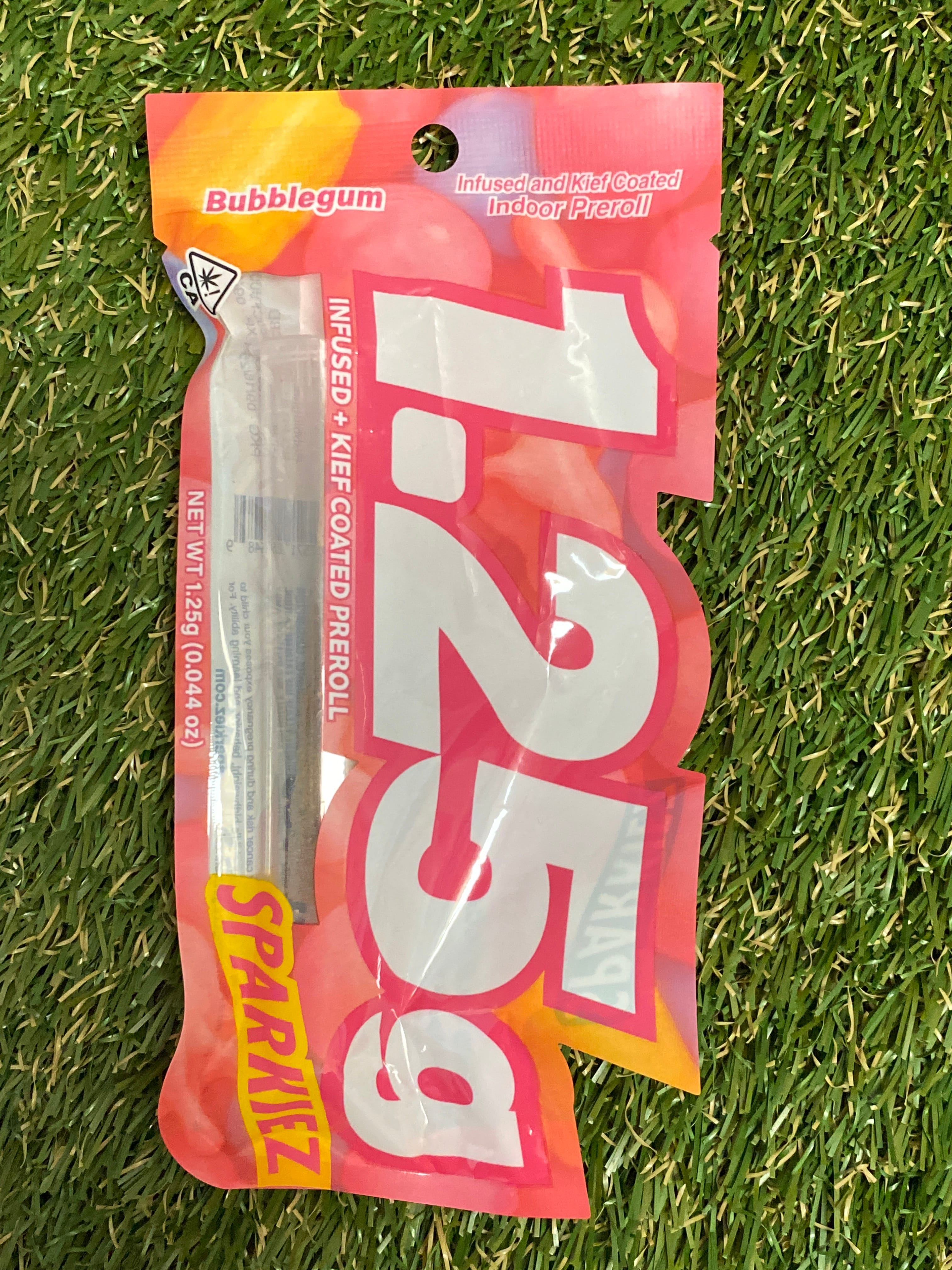 BUBBLEGUM INFUSED 1.25G - SPARKIEZ -  - $9.68 - Pre-Roll Infused