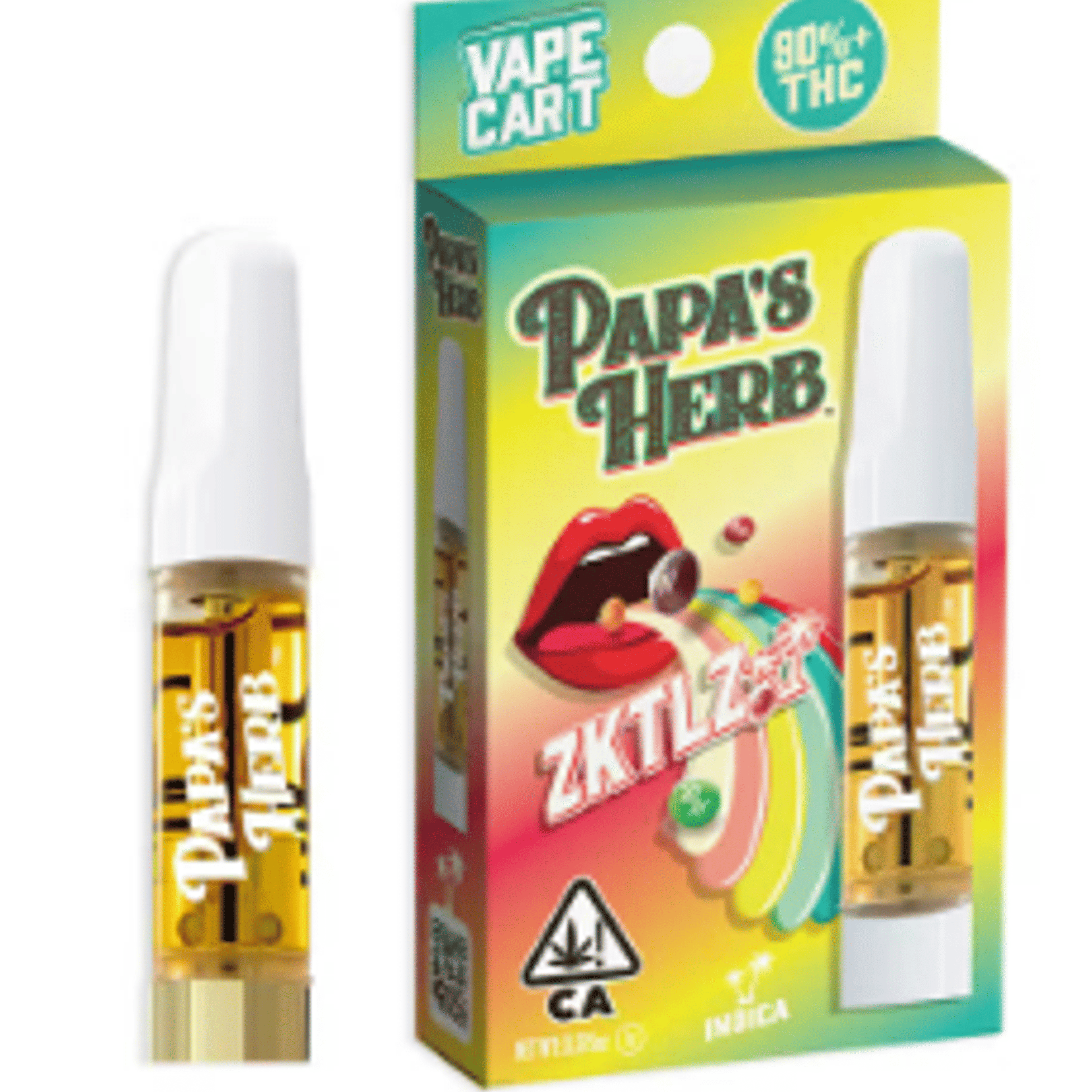 Papa's Herb Vape - ZKTLZ - 1g - Papa's Herb - - $22.99 - 510 Cartridges