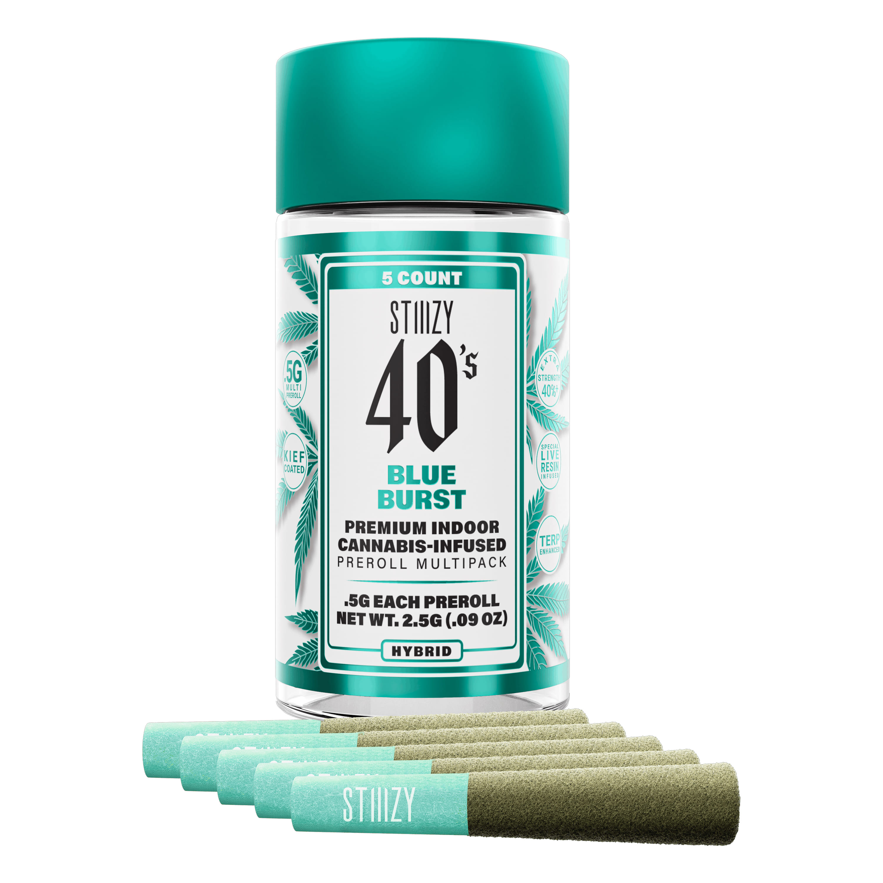 Blue Burst (H) Mini Joints B2G1 EVERYDAY **SPECIAL PRICING** - Stiiizy - Blue Burst (H) - $24 - Prerolls