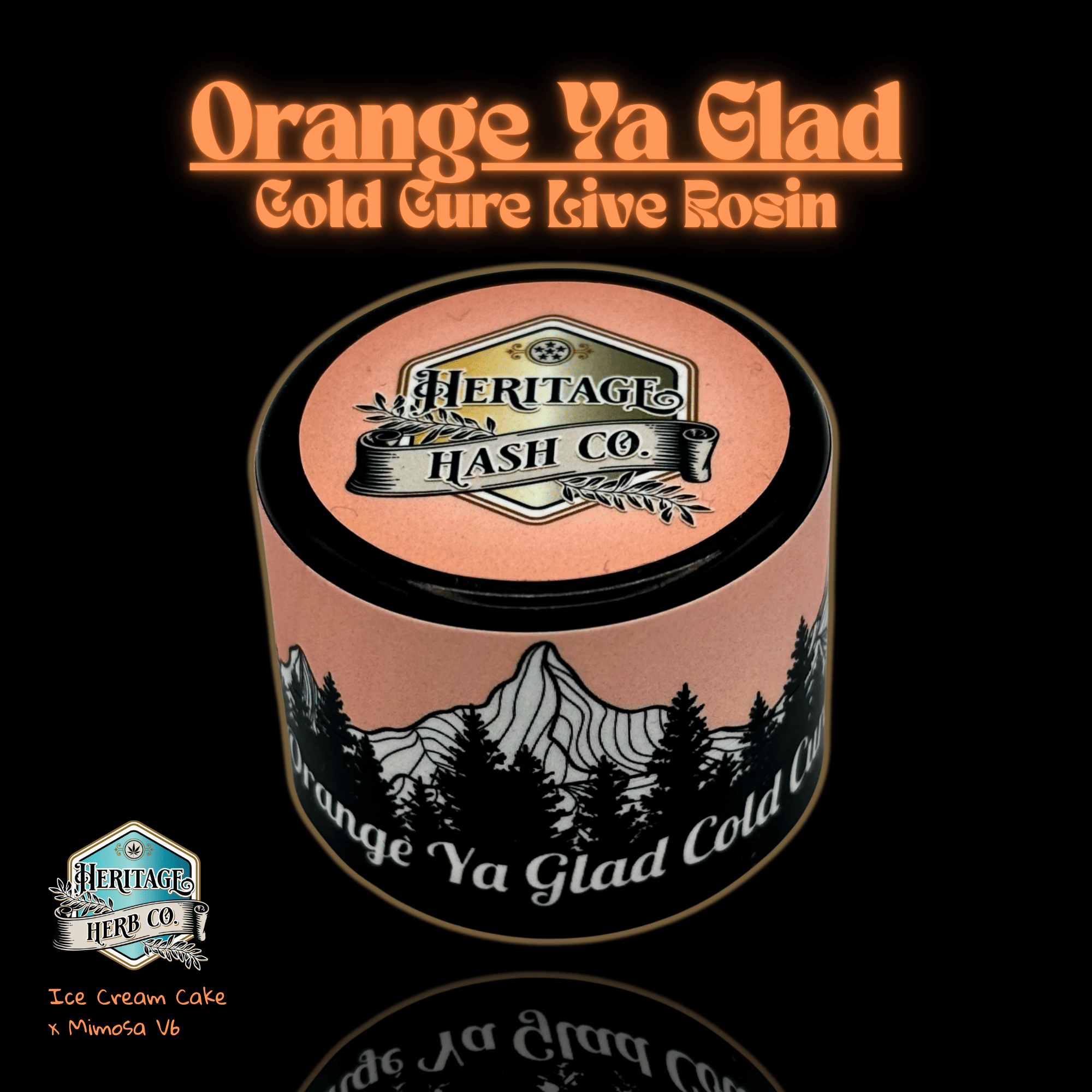 Heritage Hash Co. — Orange Ya Glad Cold Cure