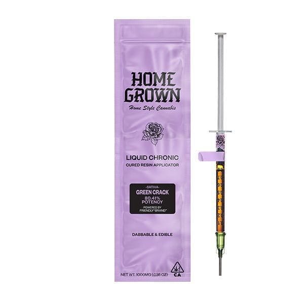 Green Crack (S) Applicator 1g - Cured Resin - Home Grown - Green Crack (S) - $16.37 - Concentrates