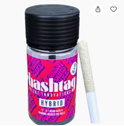 London Pound Cake Hash & Diamond Infused 5pk