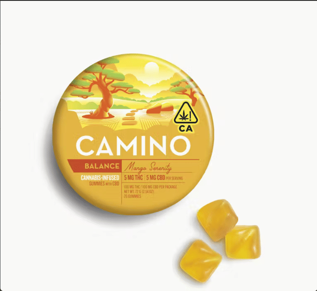 Balance | Mango Serenity THC:CBD 1:1 Gummies | 100mg | 20ct | 5mg/ea