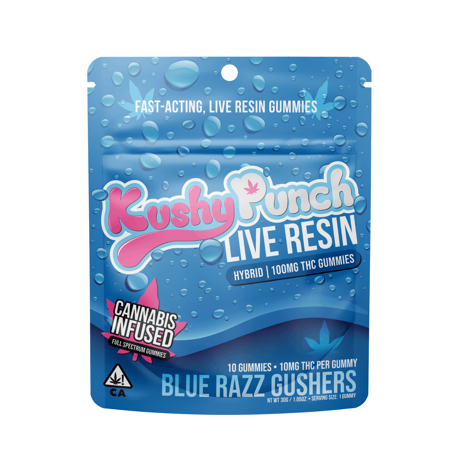 Kushy Punch: Blue Razz Gushers