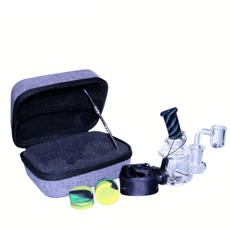 4" Mini Rig with Complete Travel Kit - Riddles - Mini Rig - $85 - Accessories