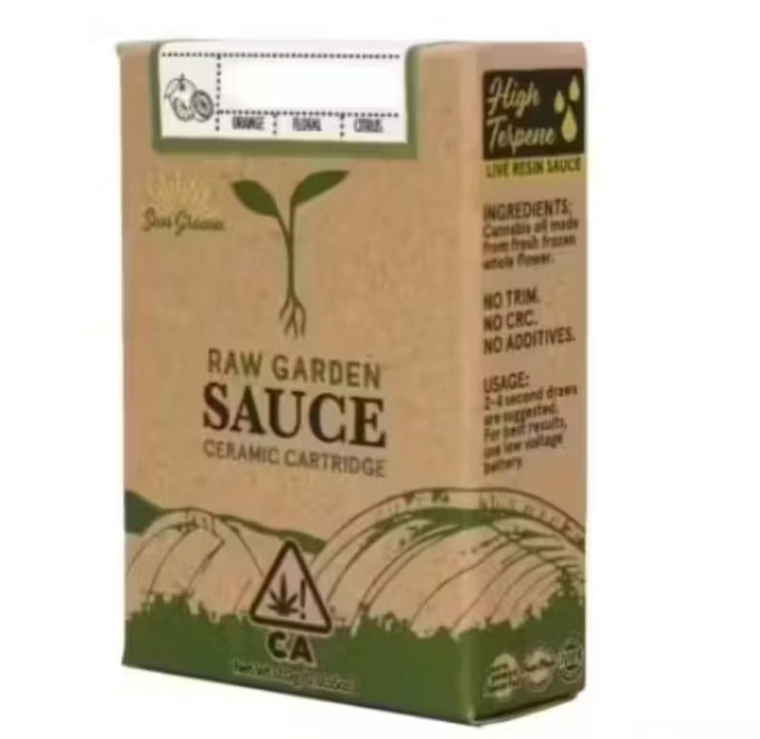 $46.68 SAUCE Strawberry Jack #13 1g Cartridge - Raw Garden -  - $32.49 - Vaporizers