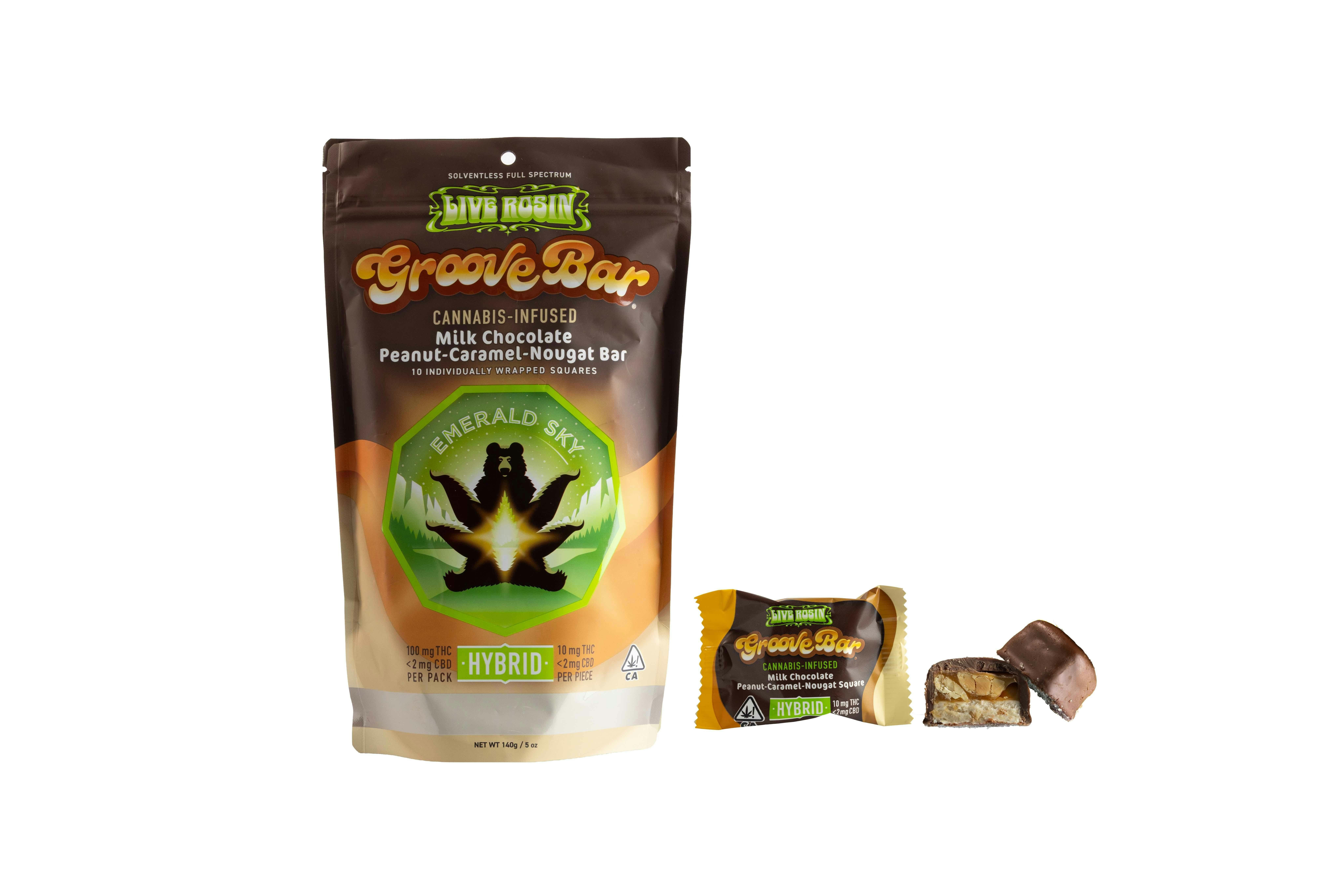 Emerald Sky — Hybrid Live Rosin GrooveBar 10pk 100mg