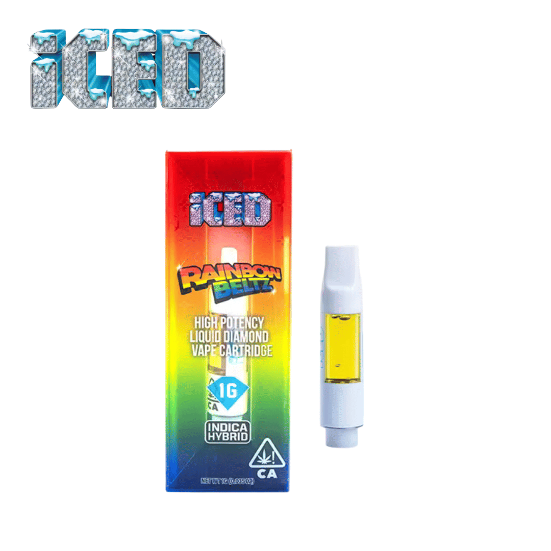 ICED - Rainbow Belts - Liquid Diamonds - 1g *B2G1 EVERYDAY* - ICED - Iced Rainbow Belt - $17.99 - Vapes