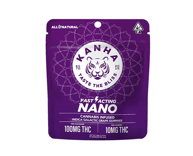 Galactic Grape - Nano Gummies - 100mg