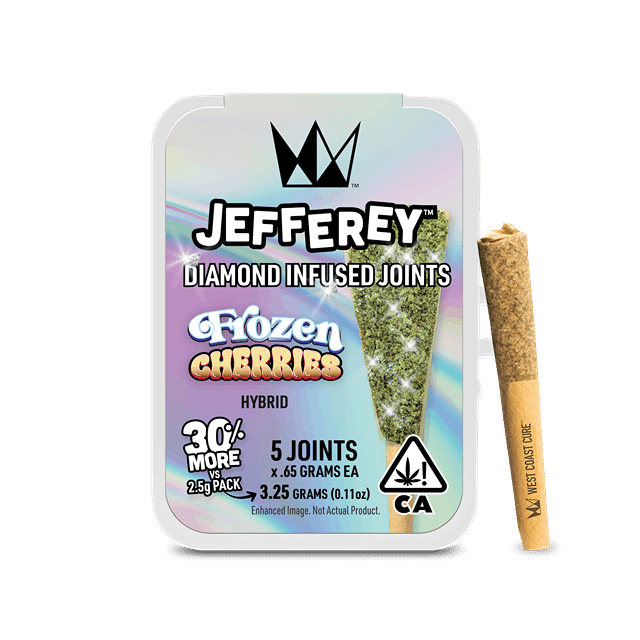 Frozen Cherries | Jeffereys | .65g x 5 Liquid Diamond Pre-Roll Pack