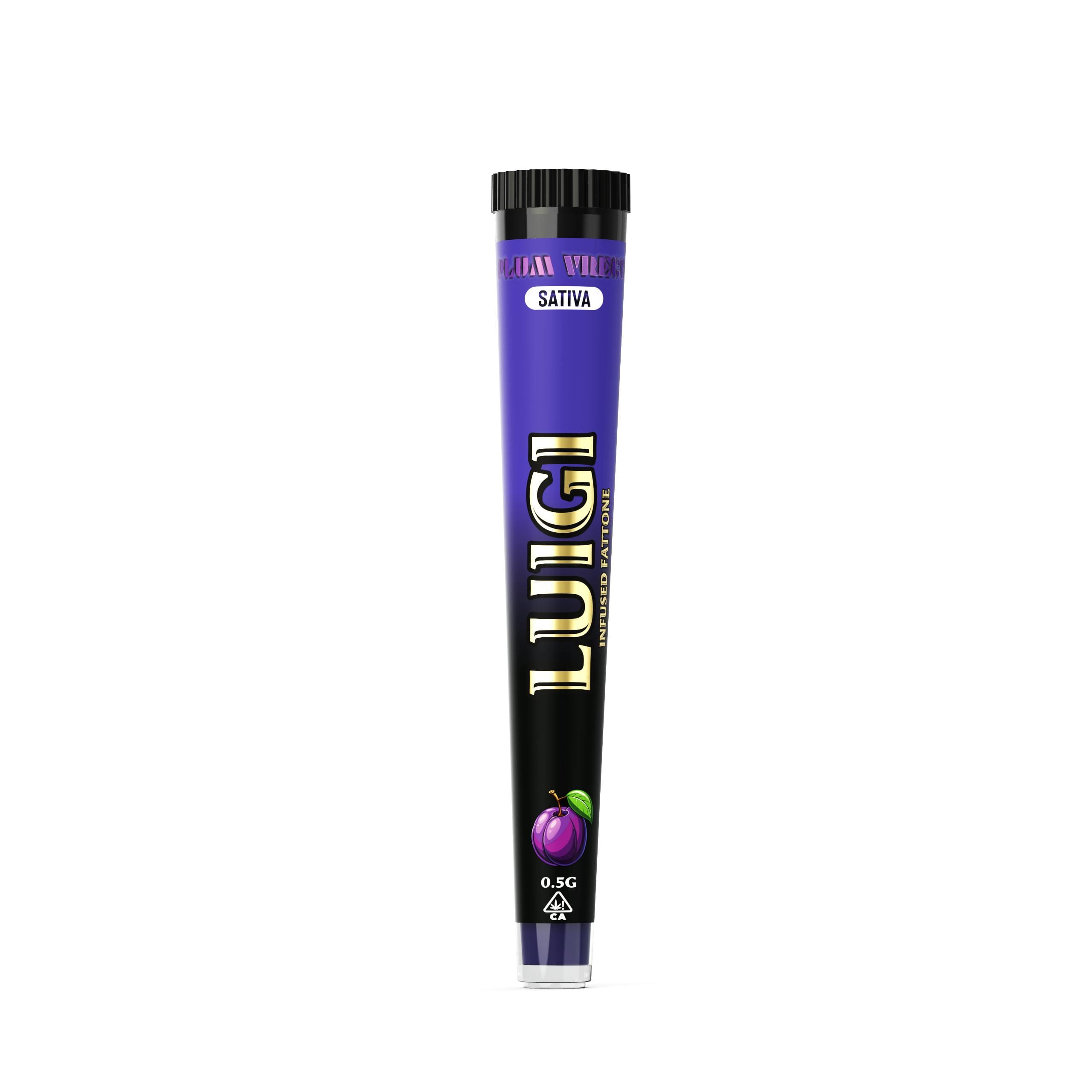 Plum Wreck - .5G Infused Pre Roll *Dual Pack* - Luigi - Plum Wreck .5g PR (S) - $5 - Pre-Rolls