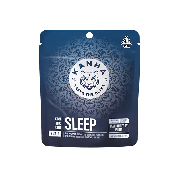 Sleep Marionberry Plum 3:2:1 - Gummies - 15mg CBN 10mg THC 5mg CBD