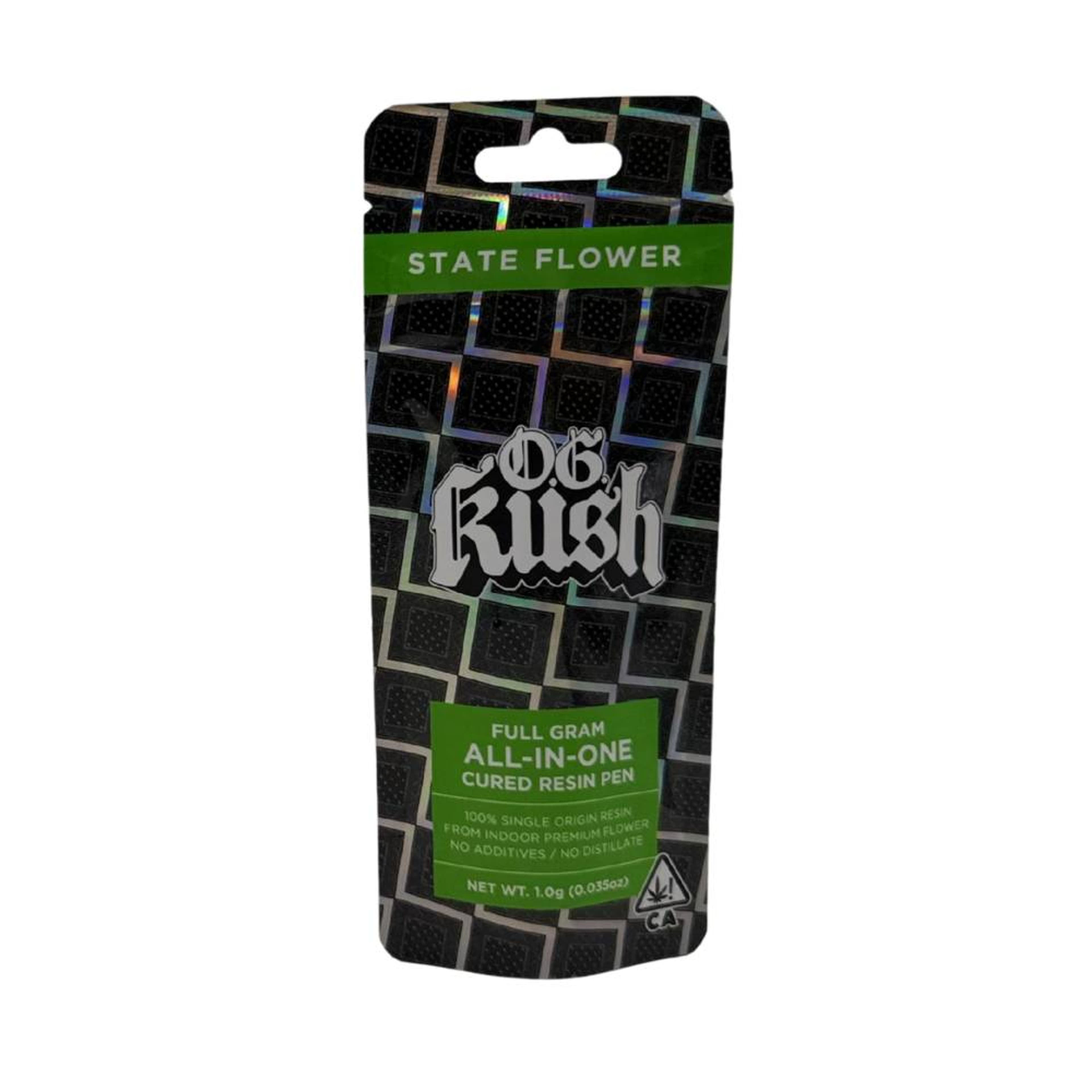 ***OG Kush - 1g Cured Resin Disposable - State Flower - 1g Dispo - Hybrid - $39 - All-In-One (Disposables)