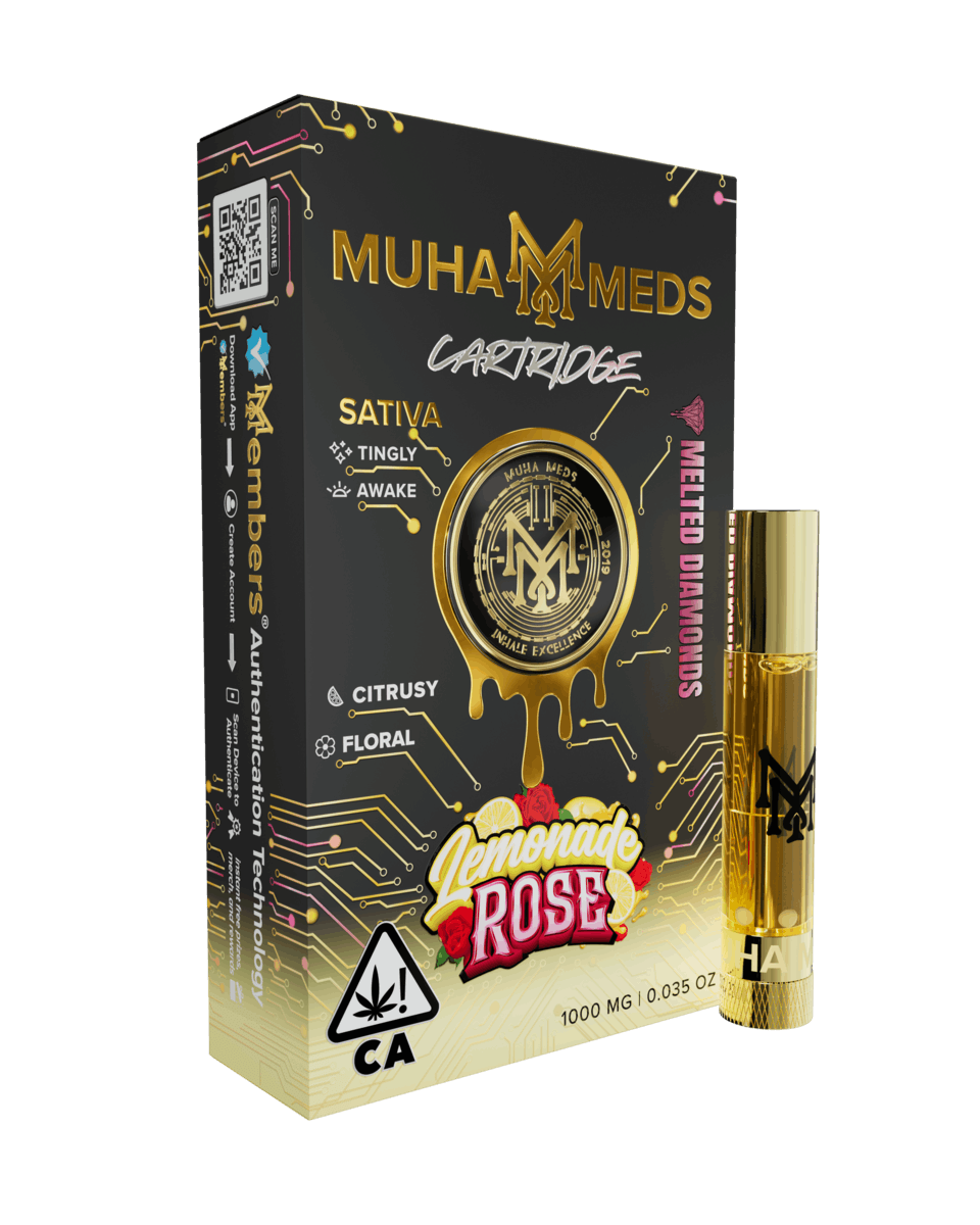 Lemonade Rose 1000MG MD CART - MUHA MEDS -  - $19.50 - Vape