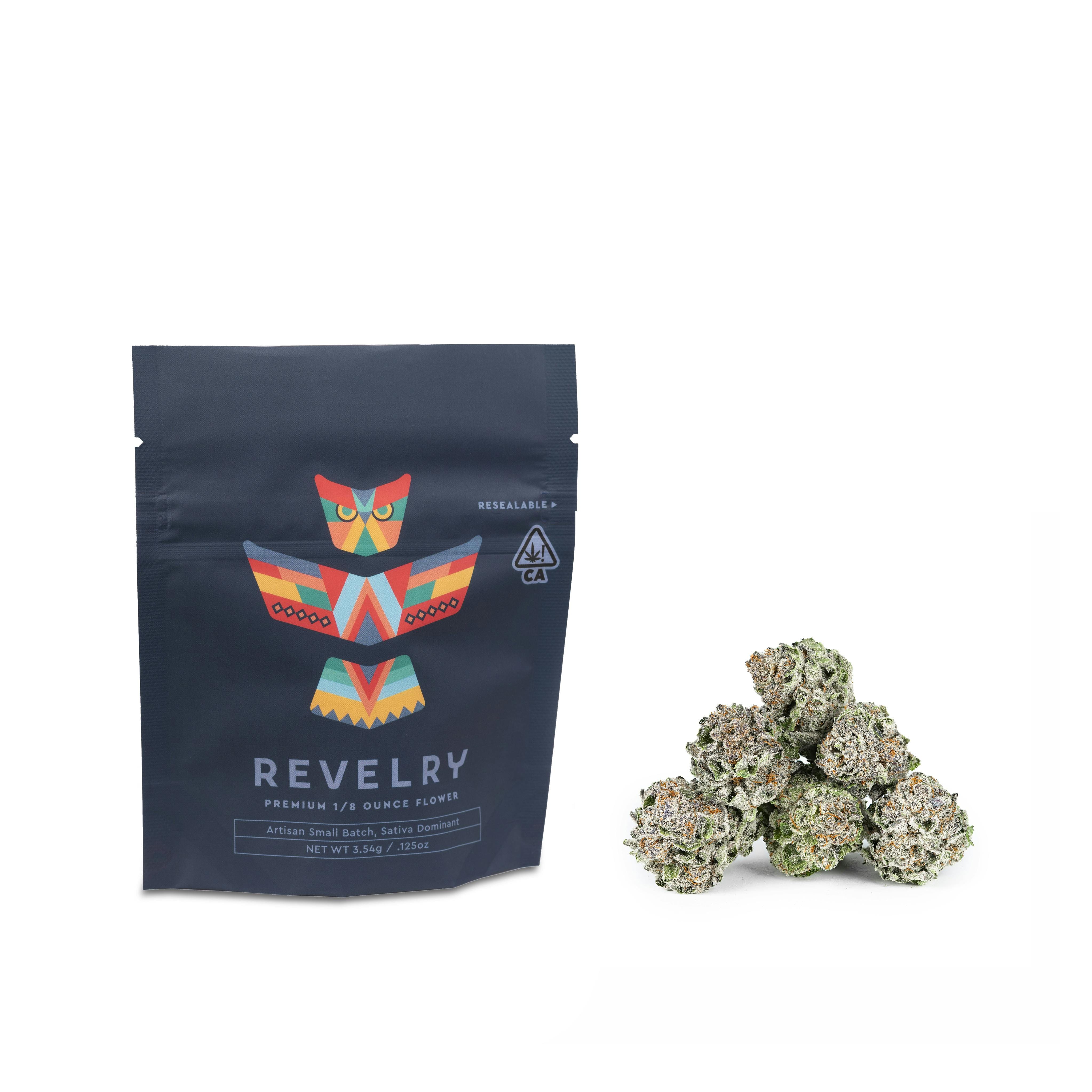 Revelry: Luau Punch - Sativa - Eighth (3.5g) - Revelry Herb Co. -  - $27 - Flower