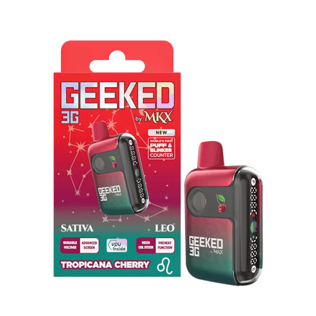 Geeked Disposable 3g - Tropicana Cherry