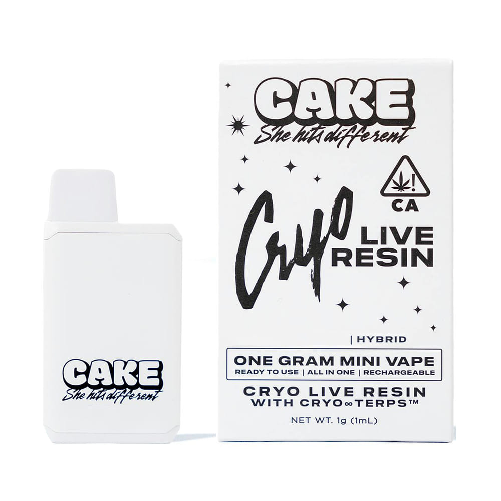 OG Kush (H) Cryo Live Resin AIO 1g - Cake Brand - OG Kush (H) - $27 - Vape Cartridge