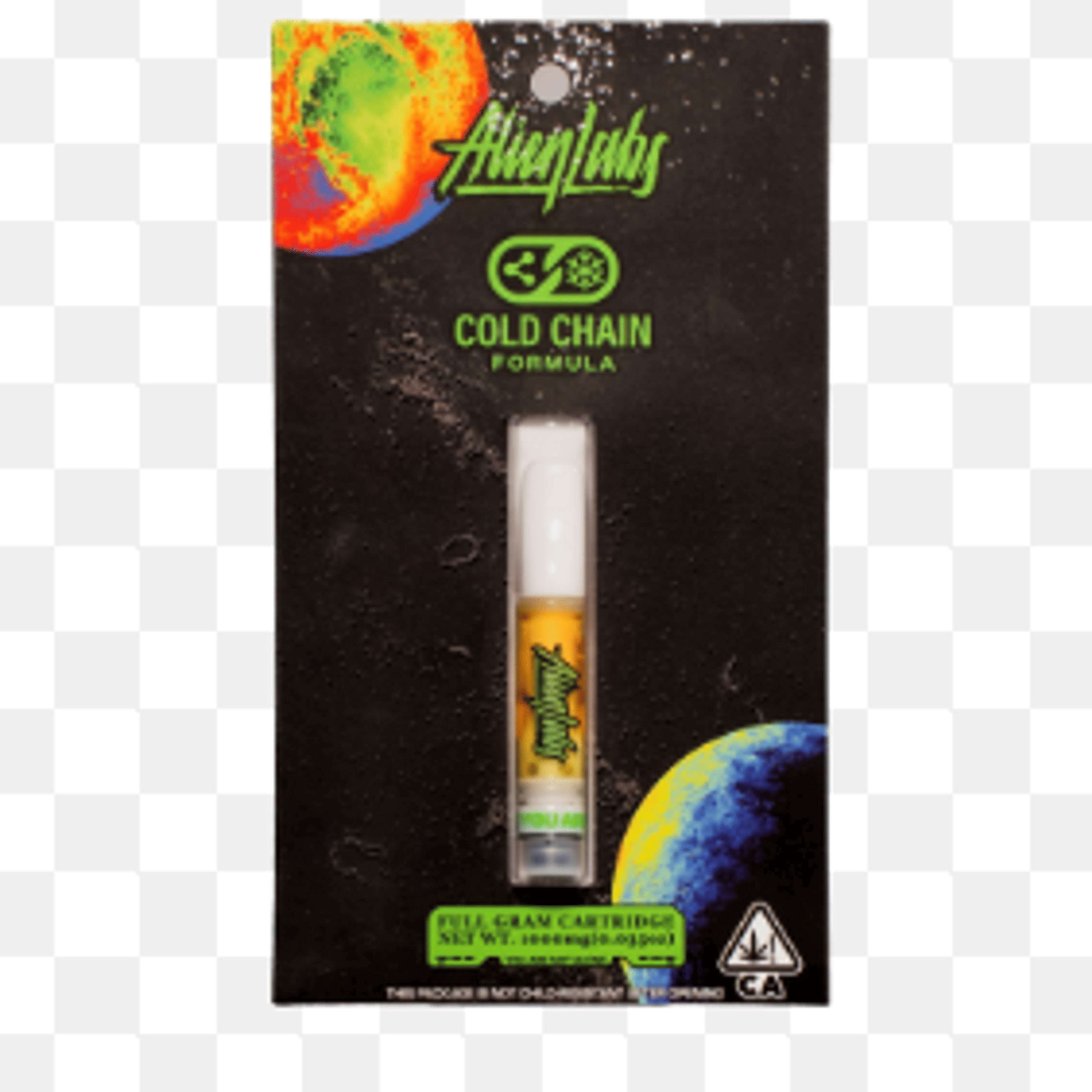 Alien Labs: Gelato 41 - Cold Chain 510 Cartridge - 1 Gram - Alien Labs - - $58 - Standard Cartridges