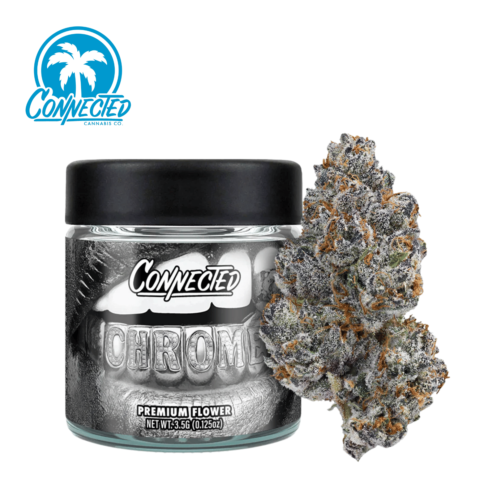 Connected - Chrome - 3.5g - Connected - Chrome - $49.99 - Indoor Flowers