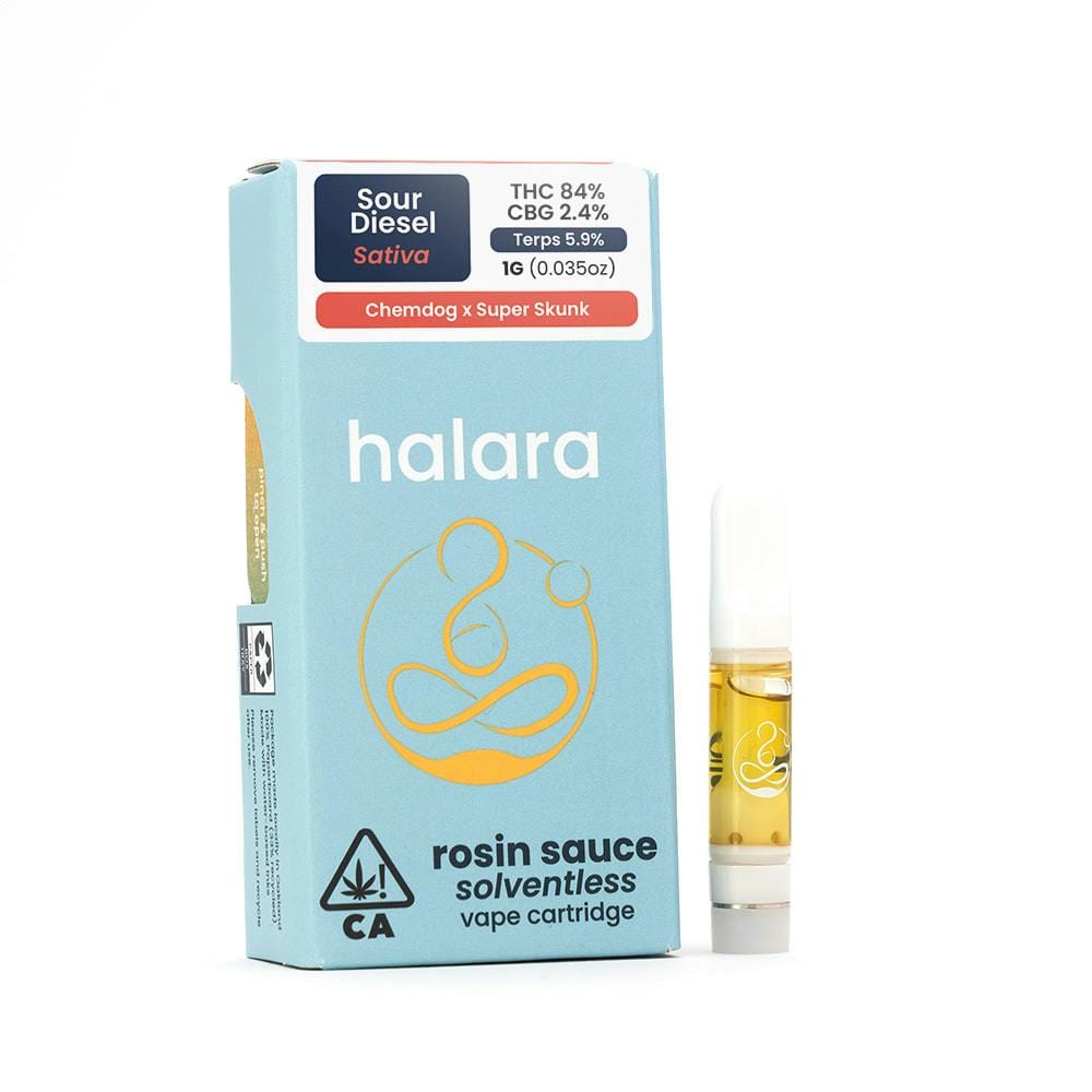 Sour Diesel Runtz Rosin Sauce Cartridge - Halara - Gram - $41.25 - Cartridges