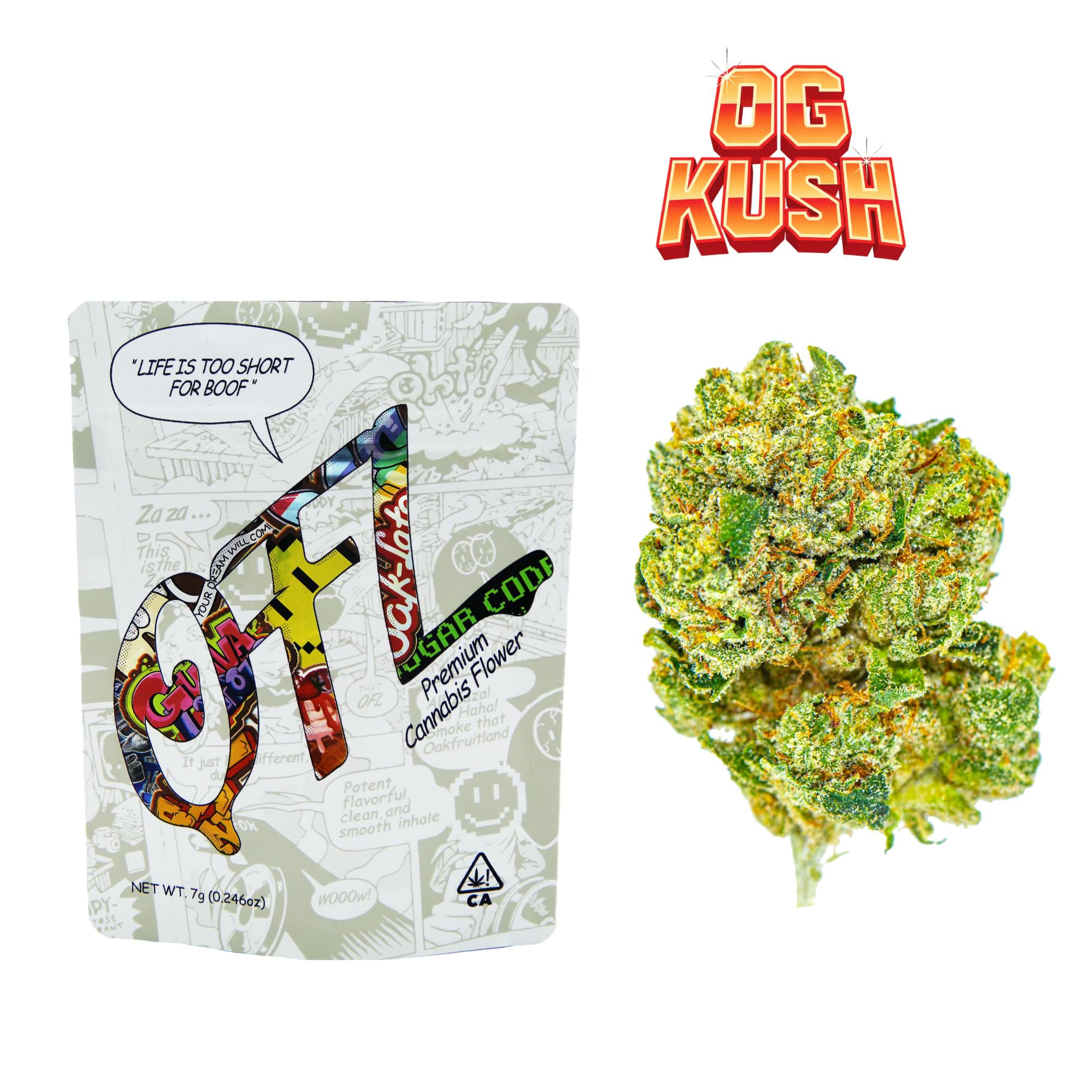 OG Kush Premium Flower 7g - Oakfruitland (OFL) - - $56.25 - Flowers