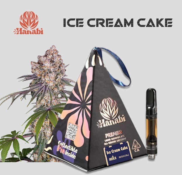 lce Cream Cake - 1g Premier Cartridge - Hanabi - 1g Cart - Indica - $28 - 510 Cartridges