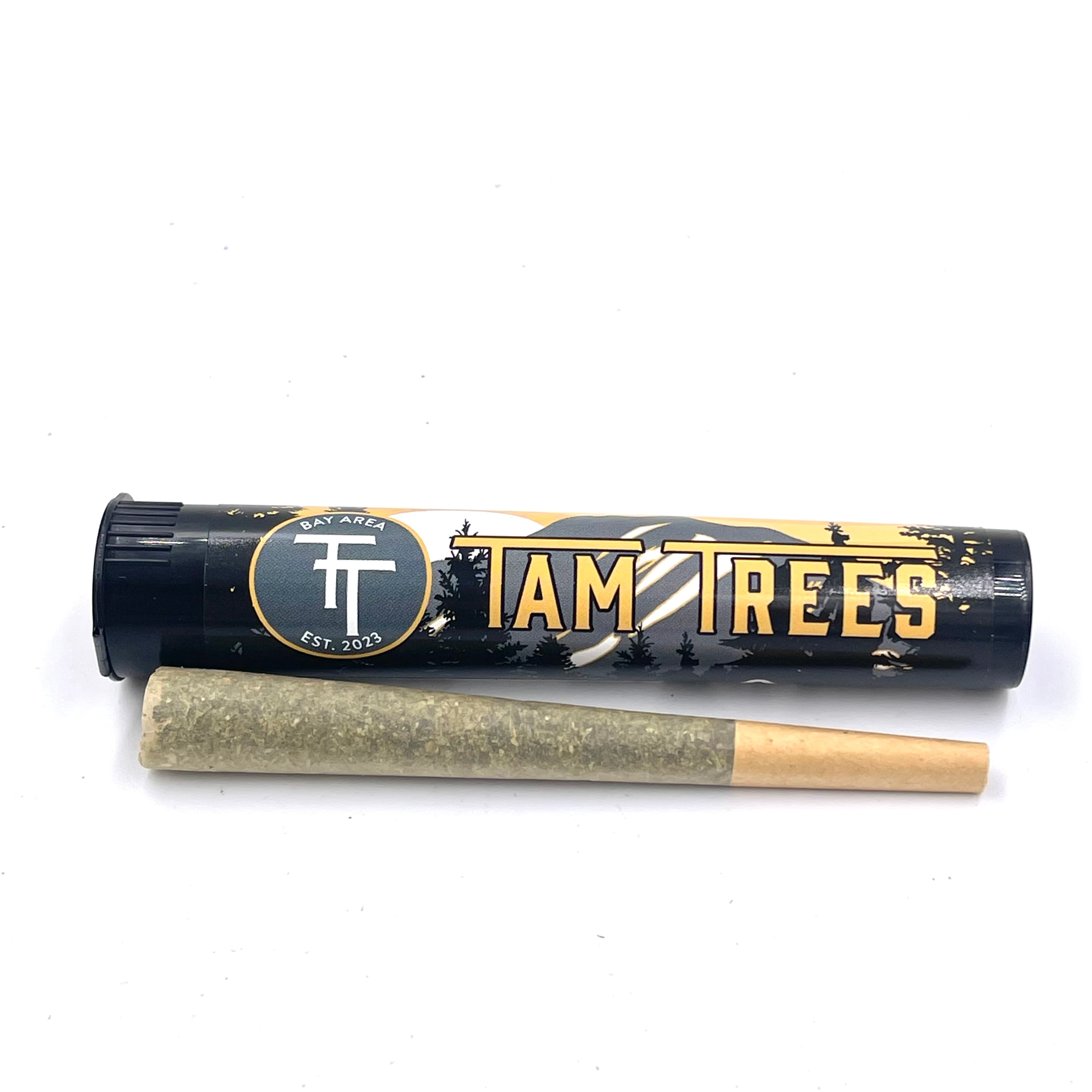 Raspberry Kush Pre-Roll - Tam Trees - Single - $5 - Pre-Rolls