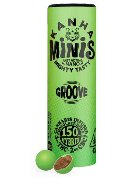 Minis Groove 2:1 - Nano Chocolates - 4MG THC 2mg CBC