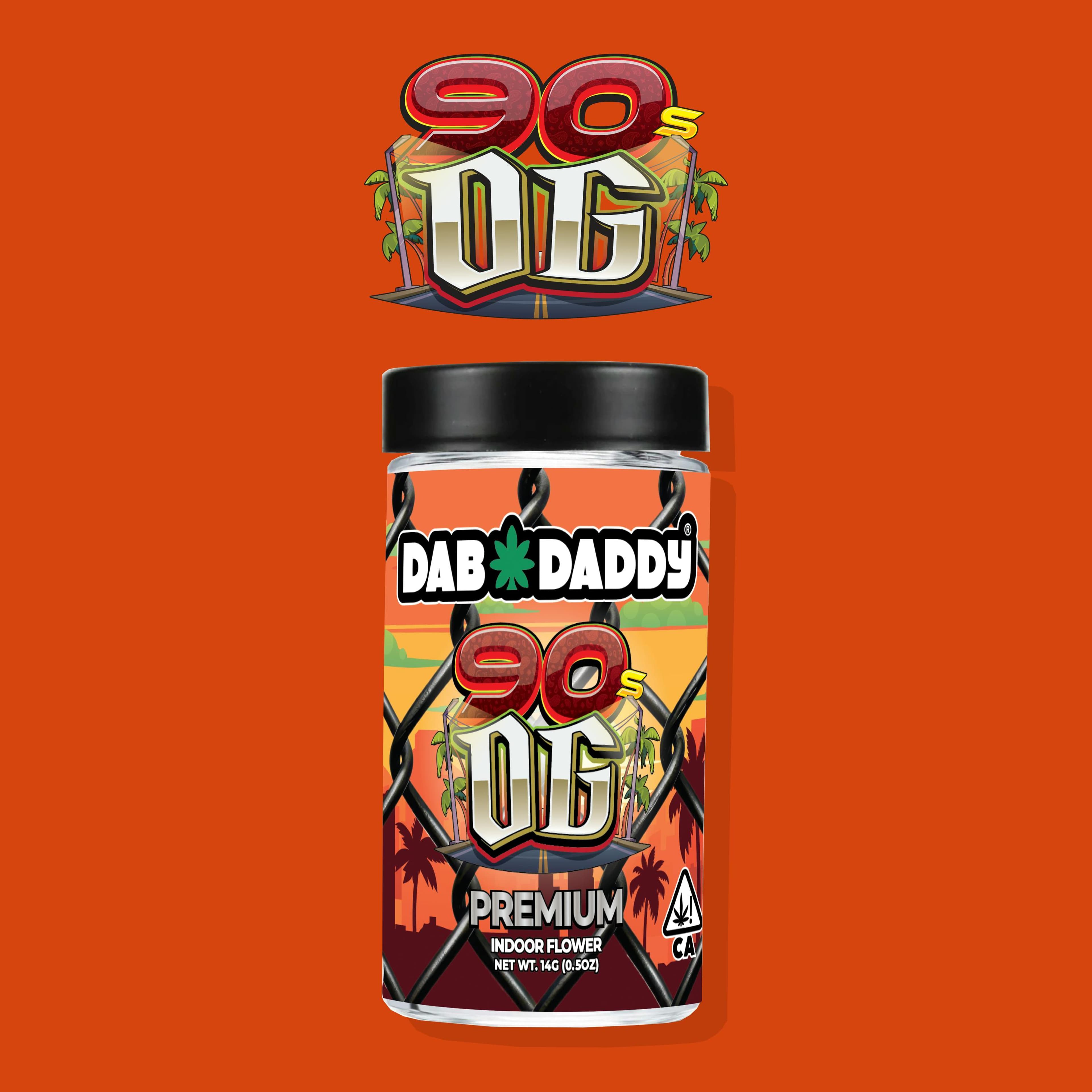 90's OG 14g Premium Indoor Flower - DAB DADDY - - $64.25 - Flowers