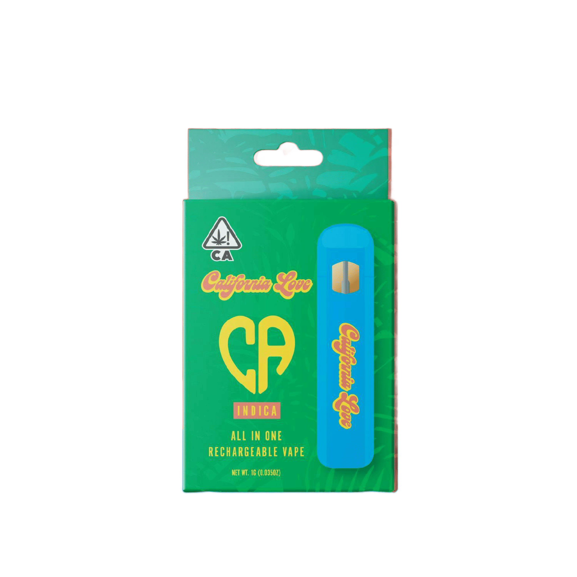 Blue Slush - Disposable - California Love - One Gram - $27.99 - Disposable Vape (All-In-One, Battery Built-In)