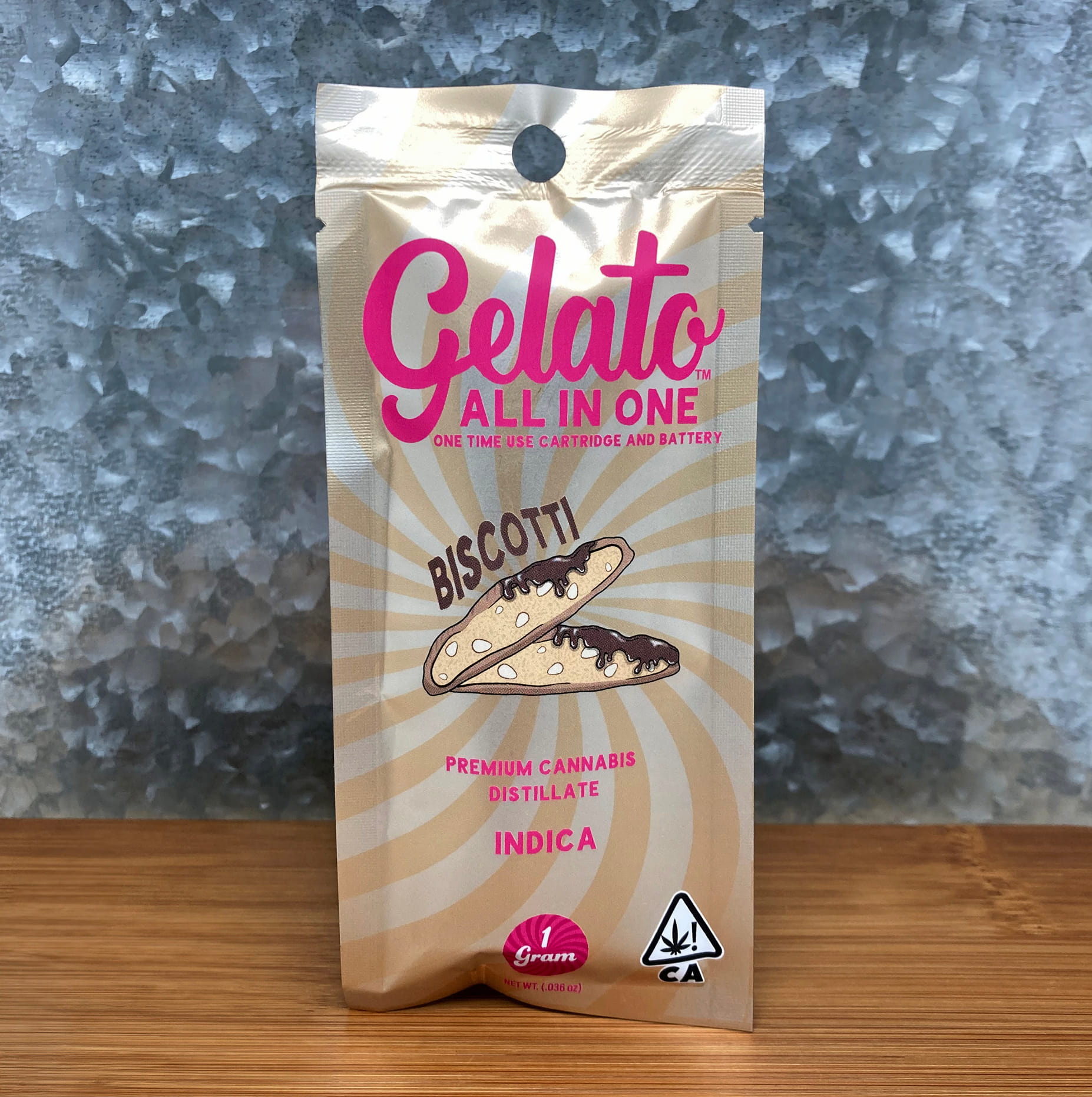 Biscotti All In One 1g - Gelato -  - $36 - Vape Cartridge