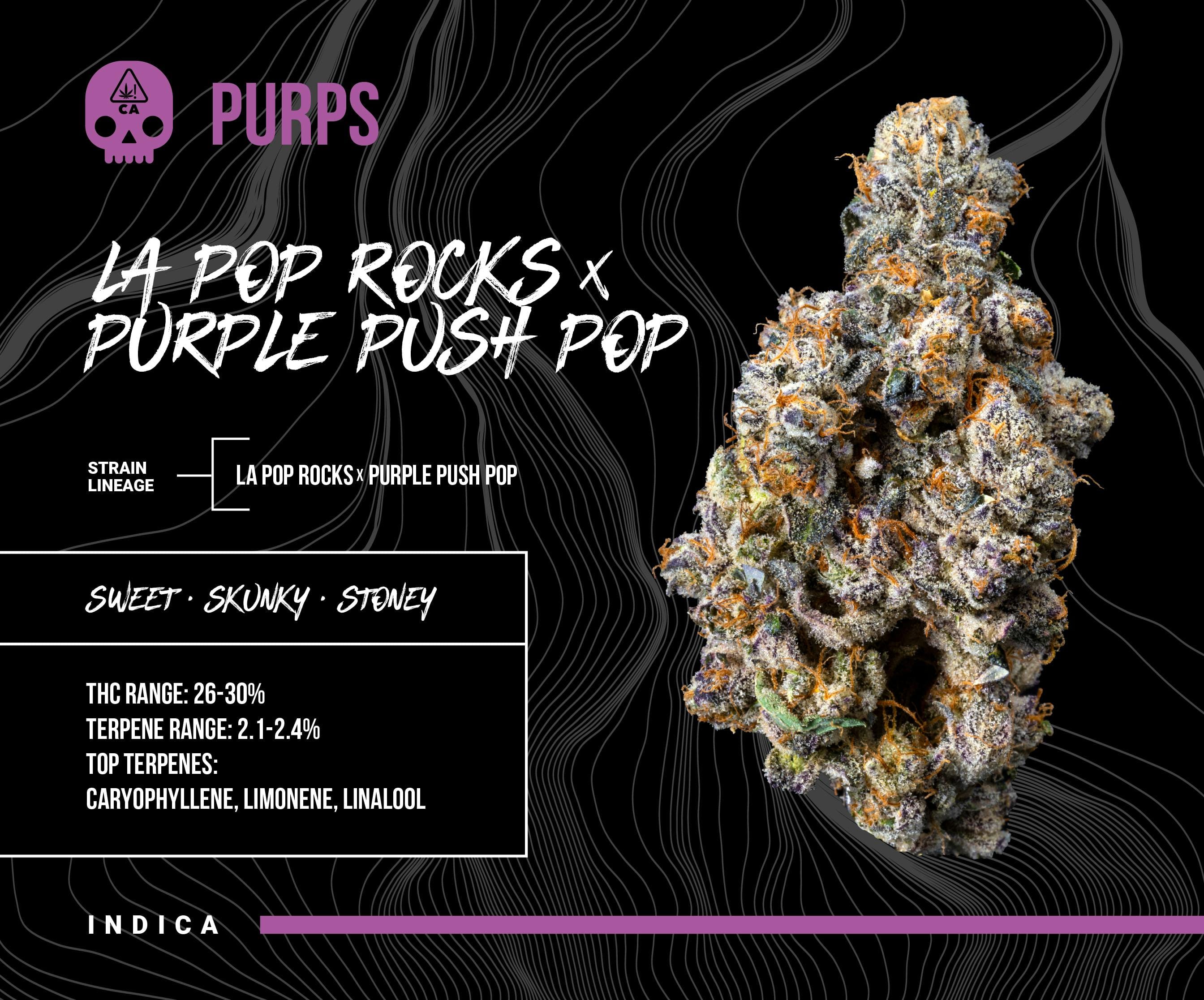LA Pop Rocks x Purple Push Pop (3.5G)- BOSKY - Bosky -  - $62.50 - Flowers