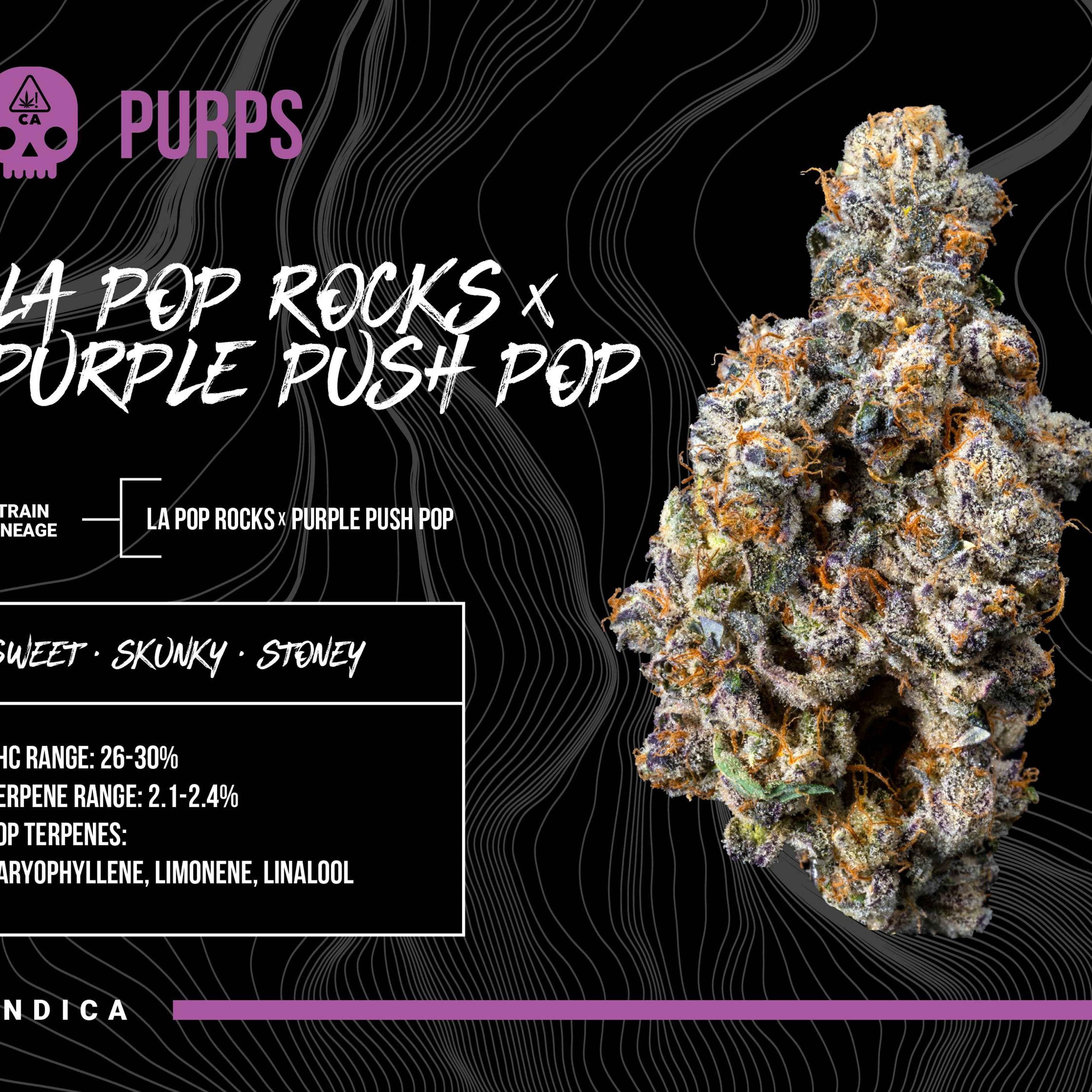 LA Pop Rocks x Purple Push Pop (3.5G)- BOSKY - Bosky - - $62.50 - Flowers