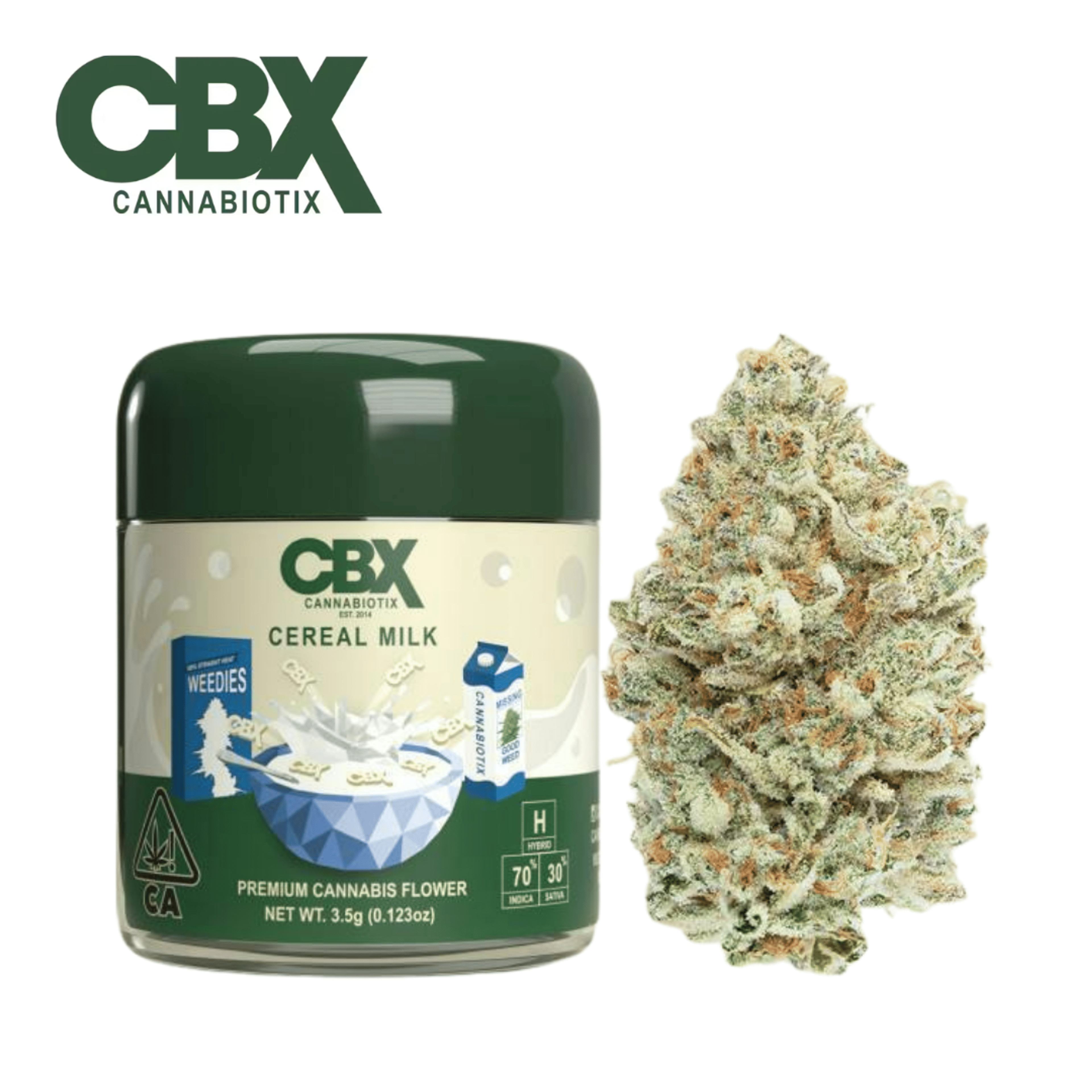 CBX - Cereal Milk - 3.5g - Cannabiotix - - $49.98 - Indoor Flowers