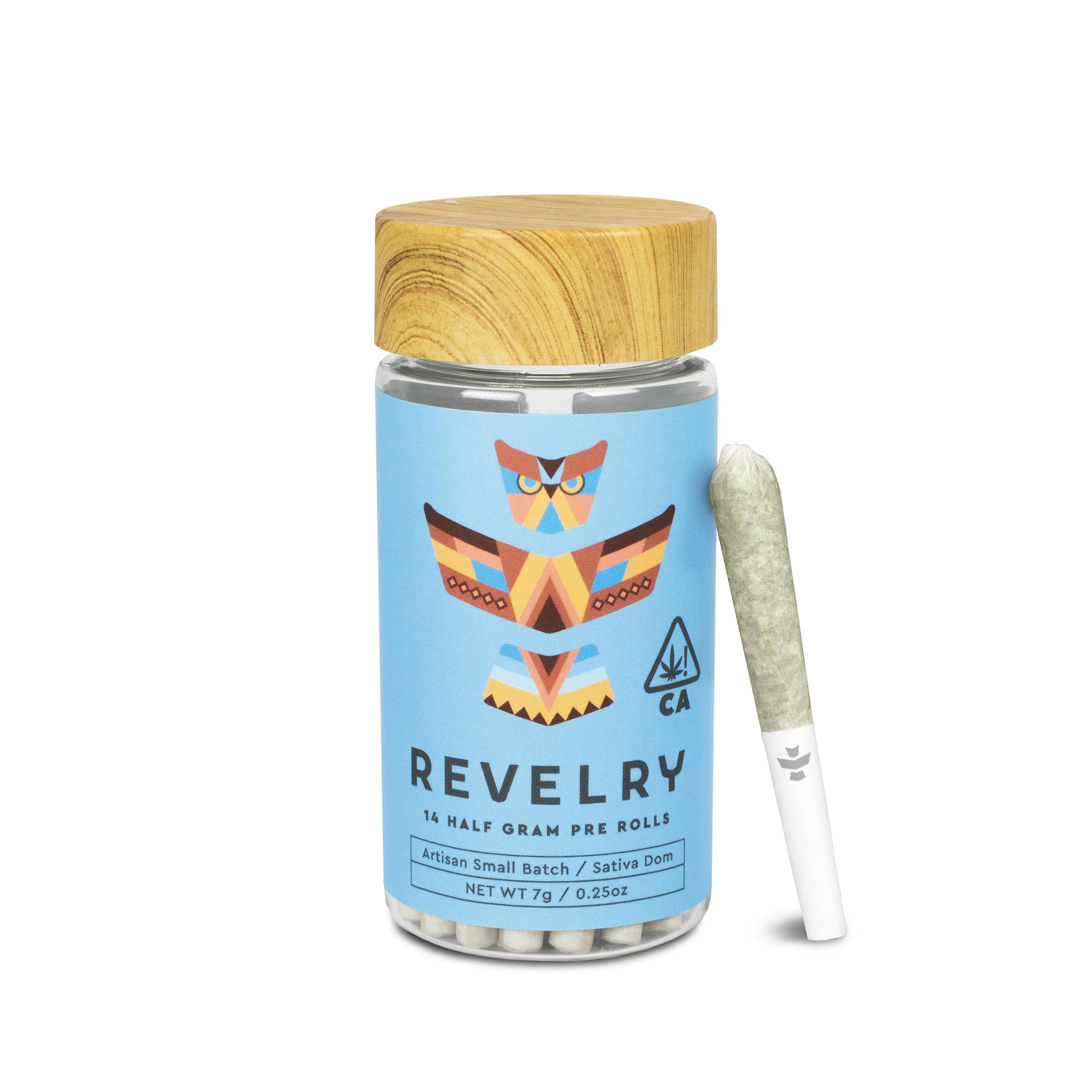 Revelry: Lost Coast Haze - Sativa - Pre Roll 14pk (7g) - Revelry Herb Co. - - $50 - Pre-Rolls