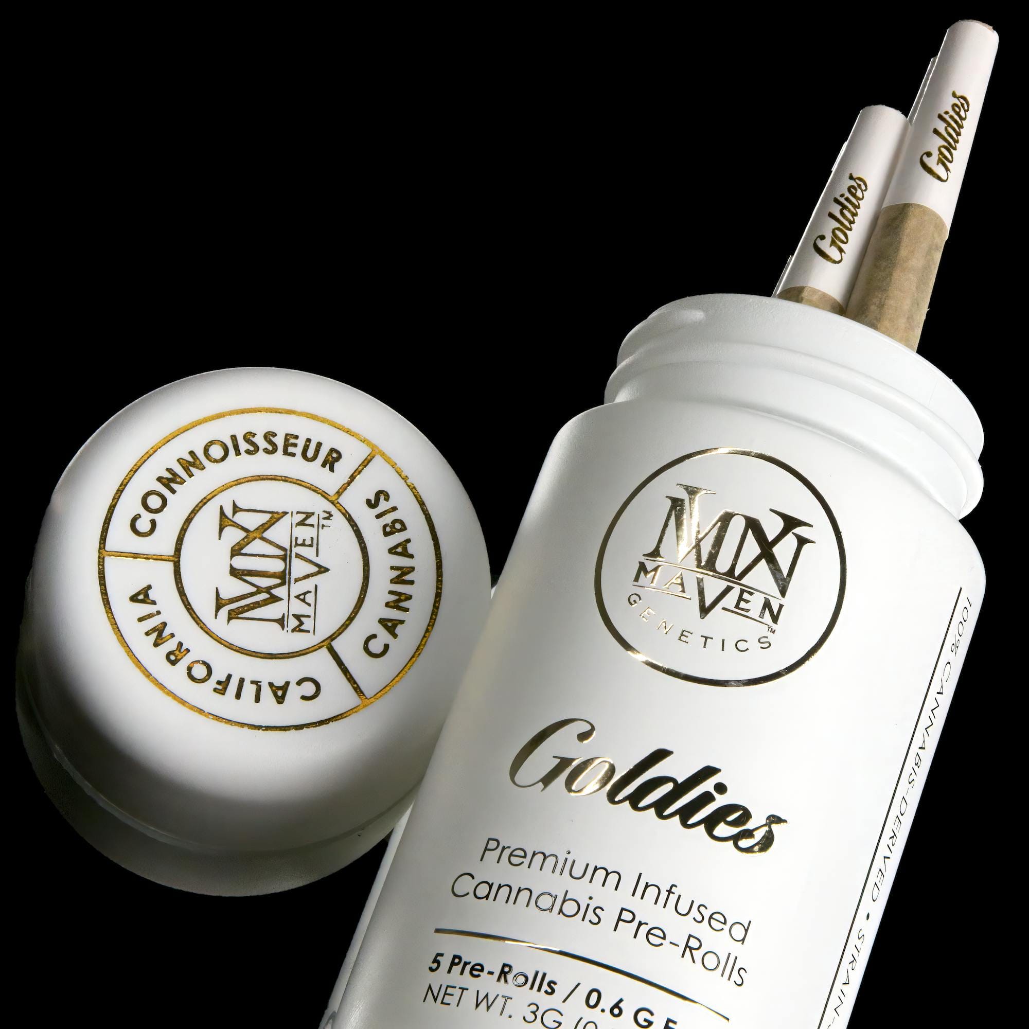 BluZangria Goldies Infused Pre-Rolls 5-Pack [3g] - Maven Genetics -  - $25.21 - Pre-Rolls