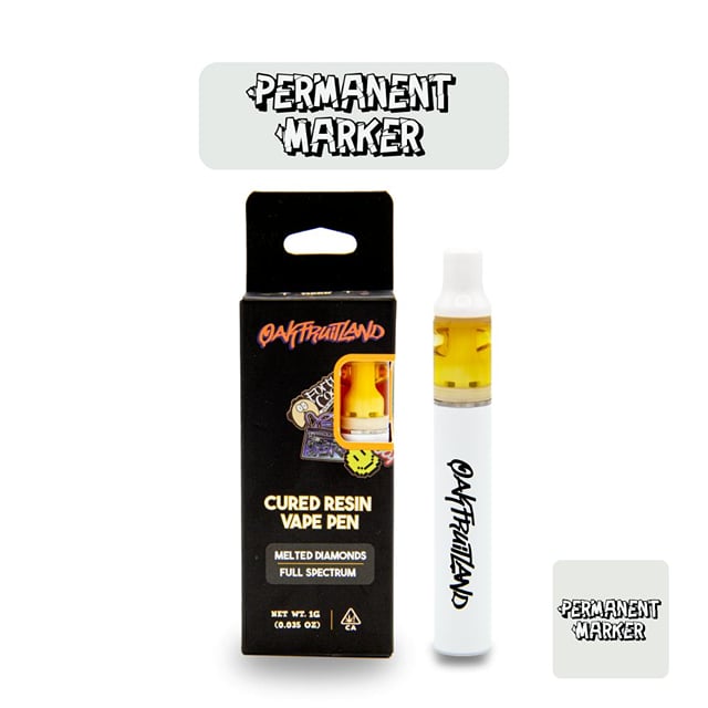 Permanent Marker 1G Cured Resin Disposable