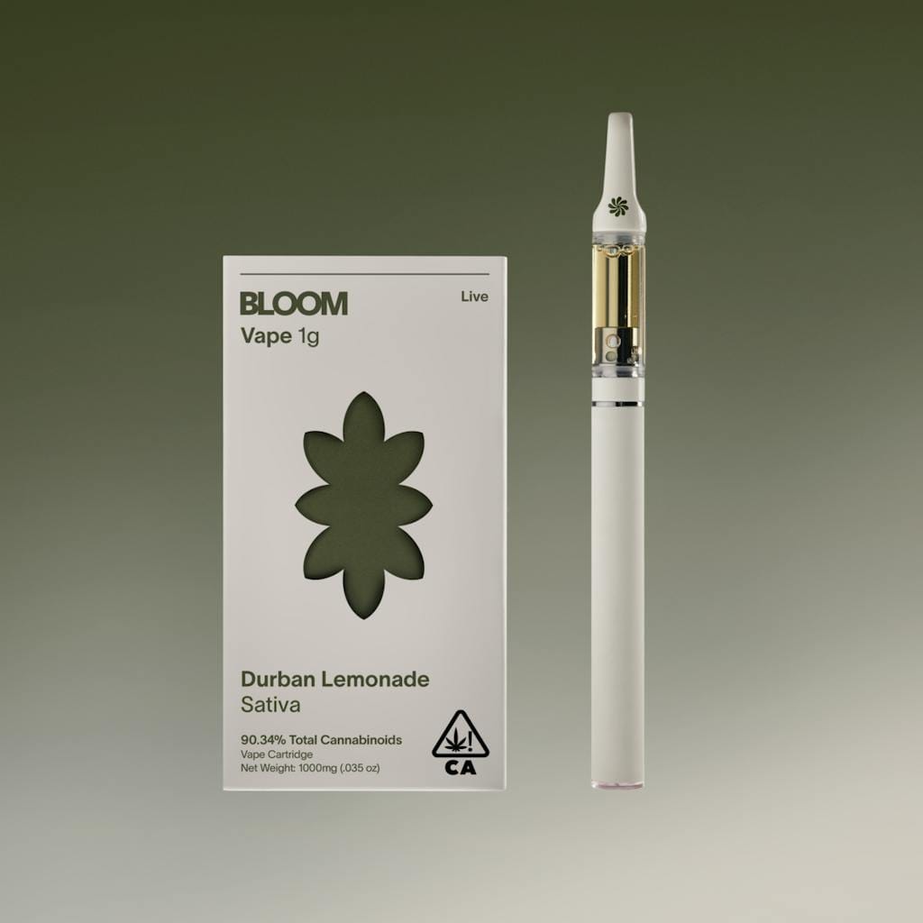 Durban Lemonade - 1g Live Resin Cart - Bloom - 1g LR Cart - Sativa - $30 - 510 Cartridges
