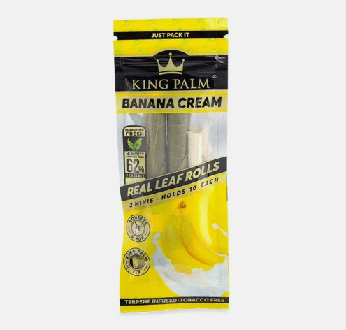 Mini Banana Cream Terps (2pk) - King Palm - 2pk - $3.99 - Merch