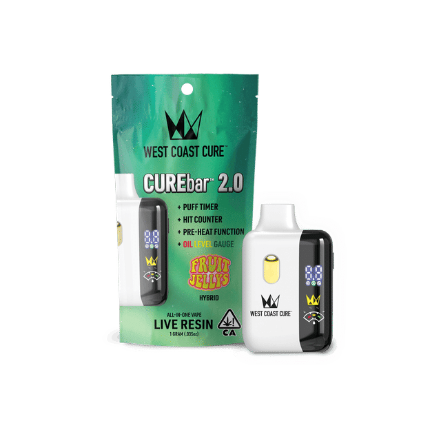 1g Live Resin CUREbar 2.0 - Fruit Jellys